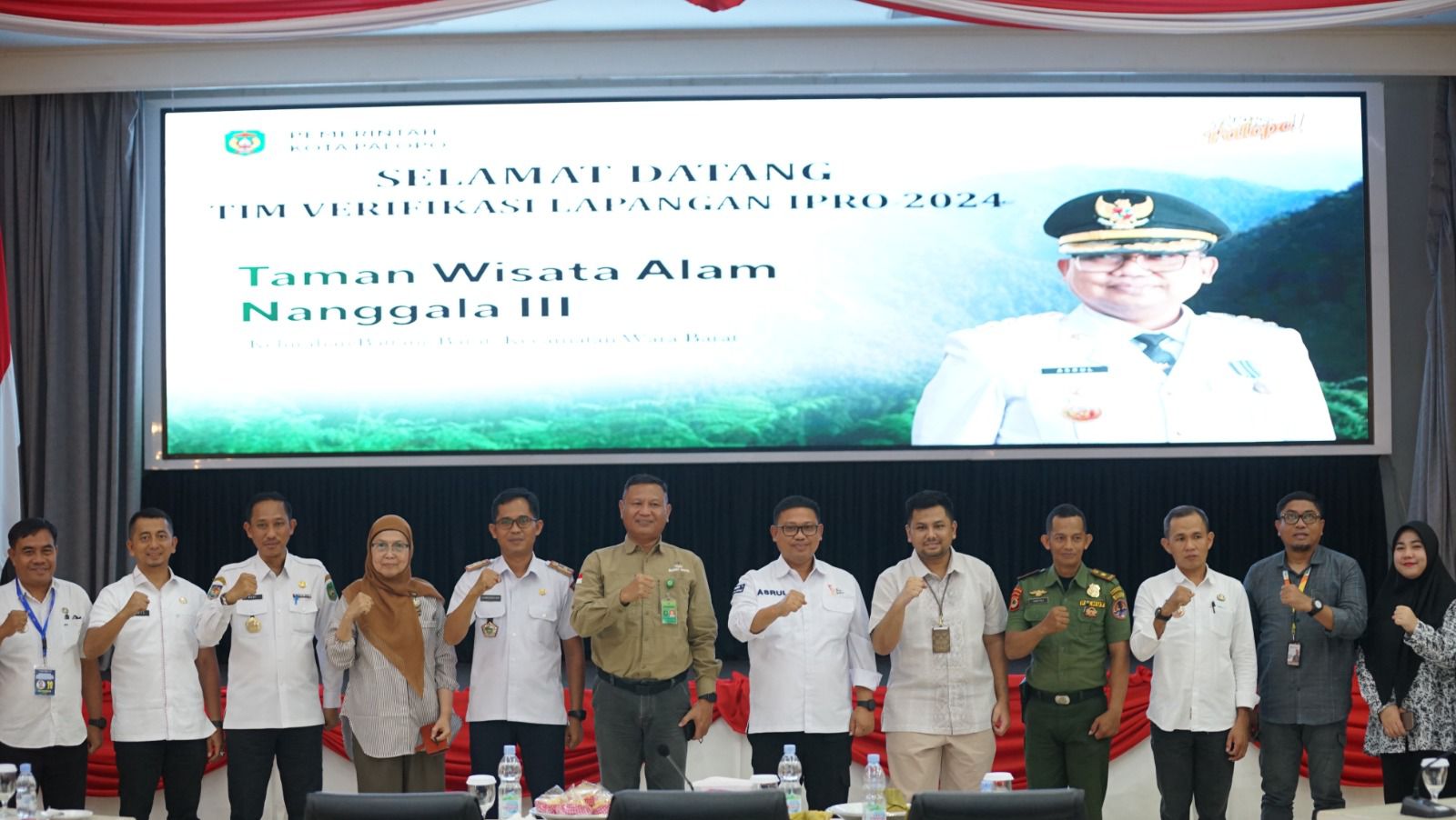 Tim IPRO Verifikasi Taman Wisata Alam Nanggala III