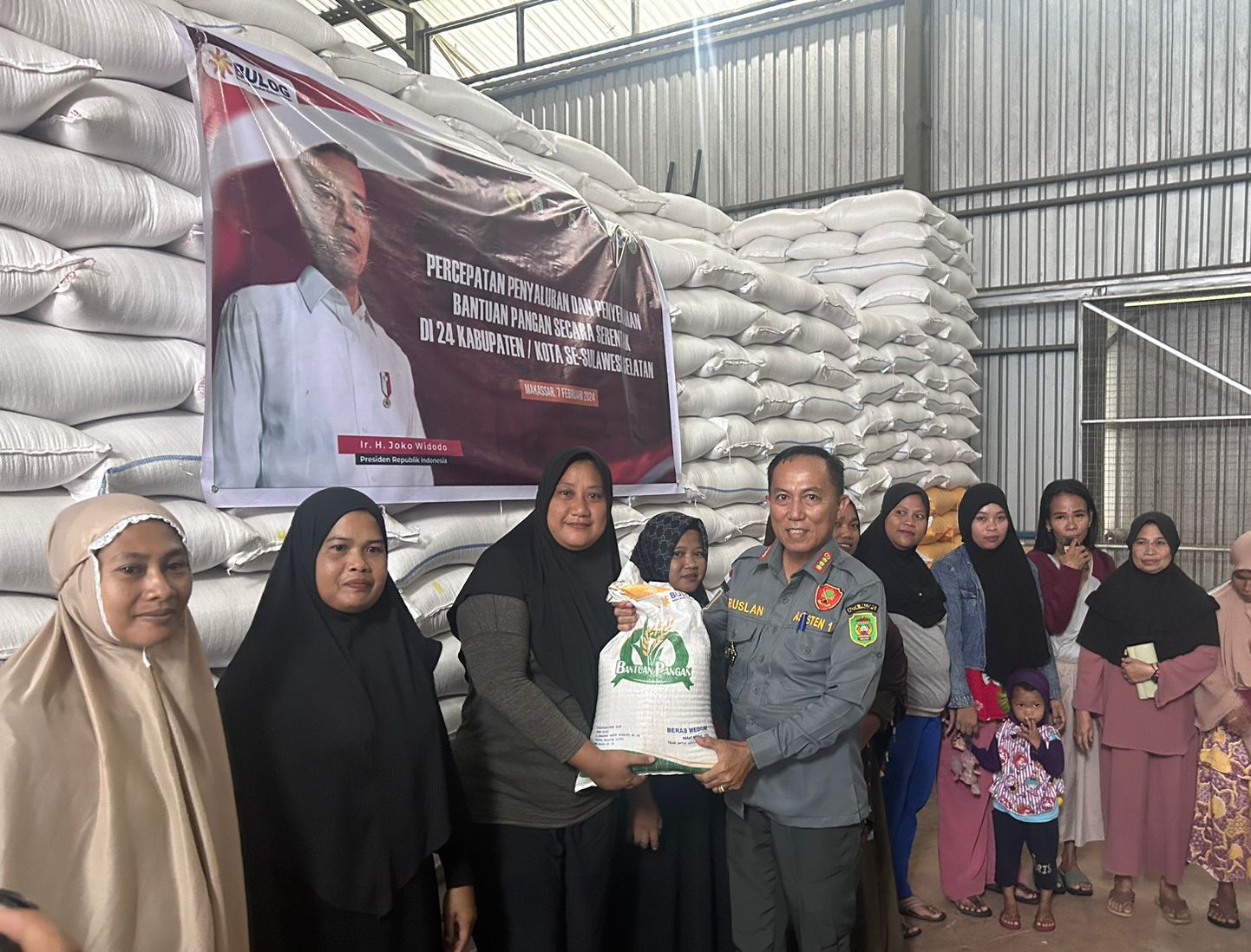 Penyaluran Bantuan Pangan Pemkot Palopo Dari Perum Bulog Tahun 2024