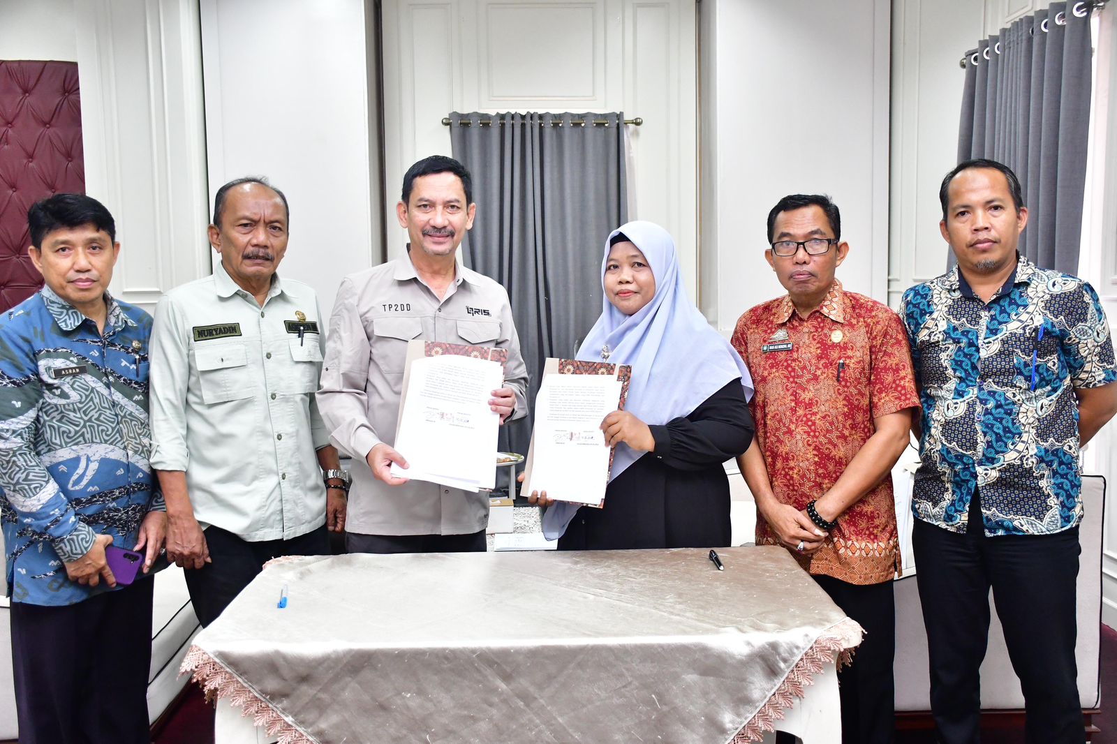 Penandatanganan Perjanjian Sewa Barang Milik Pemkot