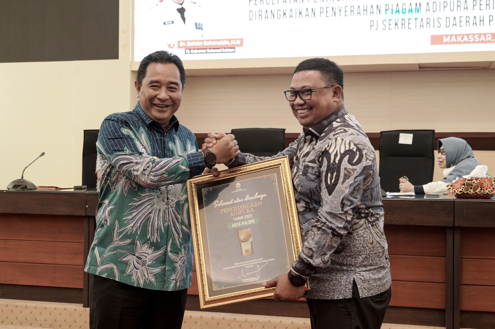 â€œTerima Kasih Kepada Seluruh Masyarakatâ€ Kota Palopo Terima Penghargaan Adipura 2023
