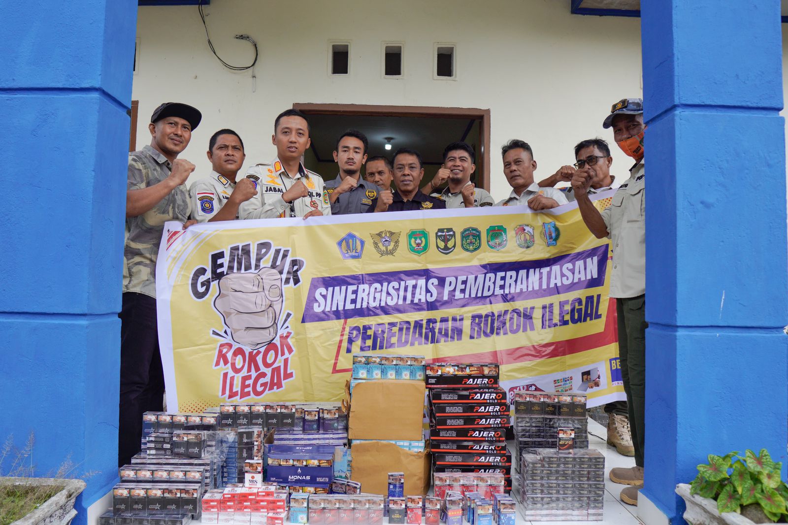 Gempur Rokok Ilegal, Bea Cukai Perkuat Kolaborasi Dengan Satpol PP Palopo