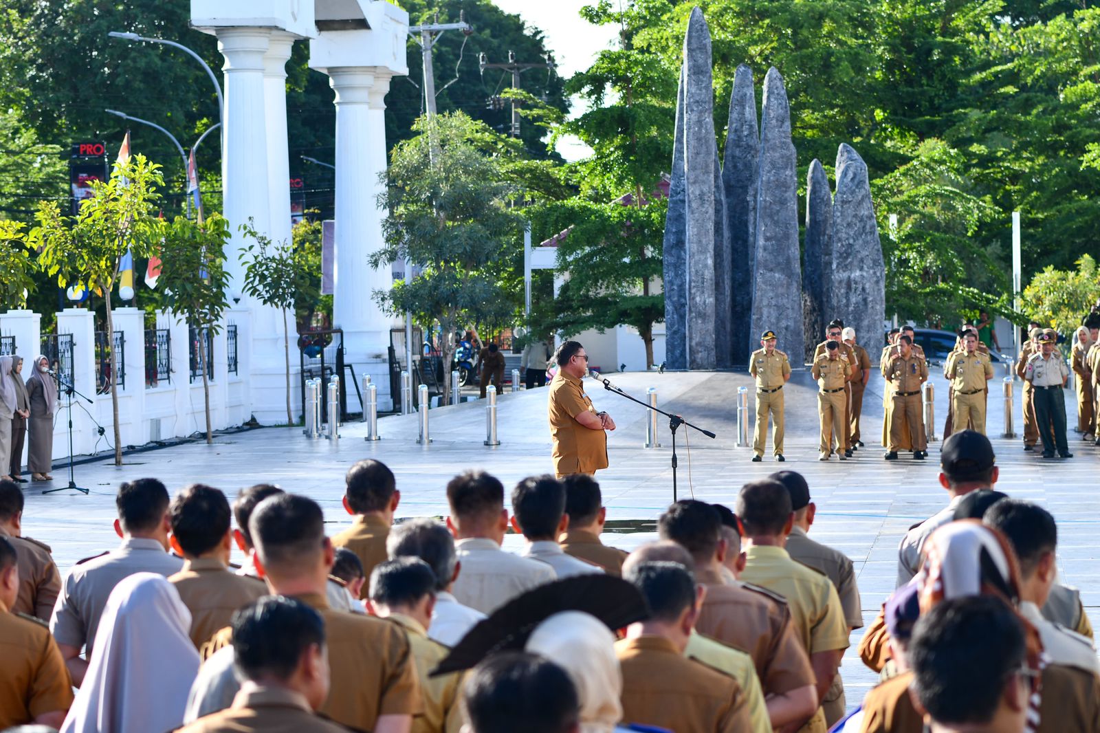Pemkot Palopo Gelar Apel Gabungan Tingkatkan Kedisiplinan