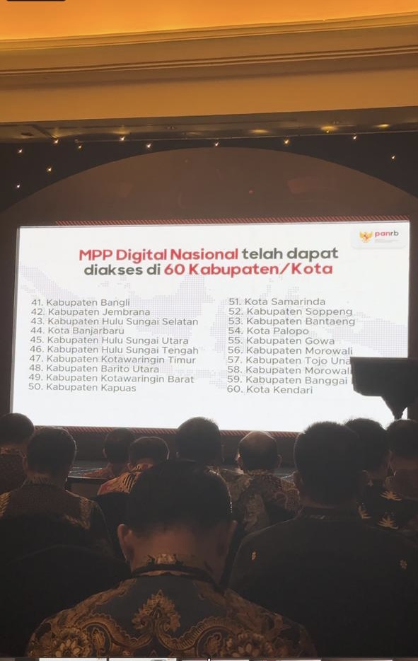Hadiri Peresmian Bersama, Pemkot Palopo Sebut akan Segera Terapkan MPP Berbasis Digital