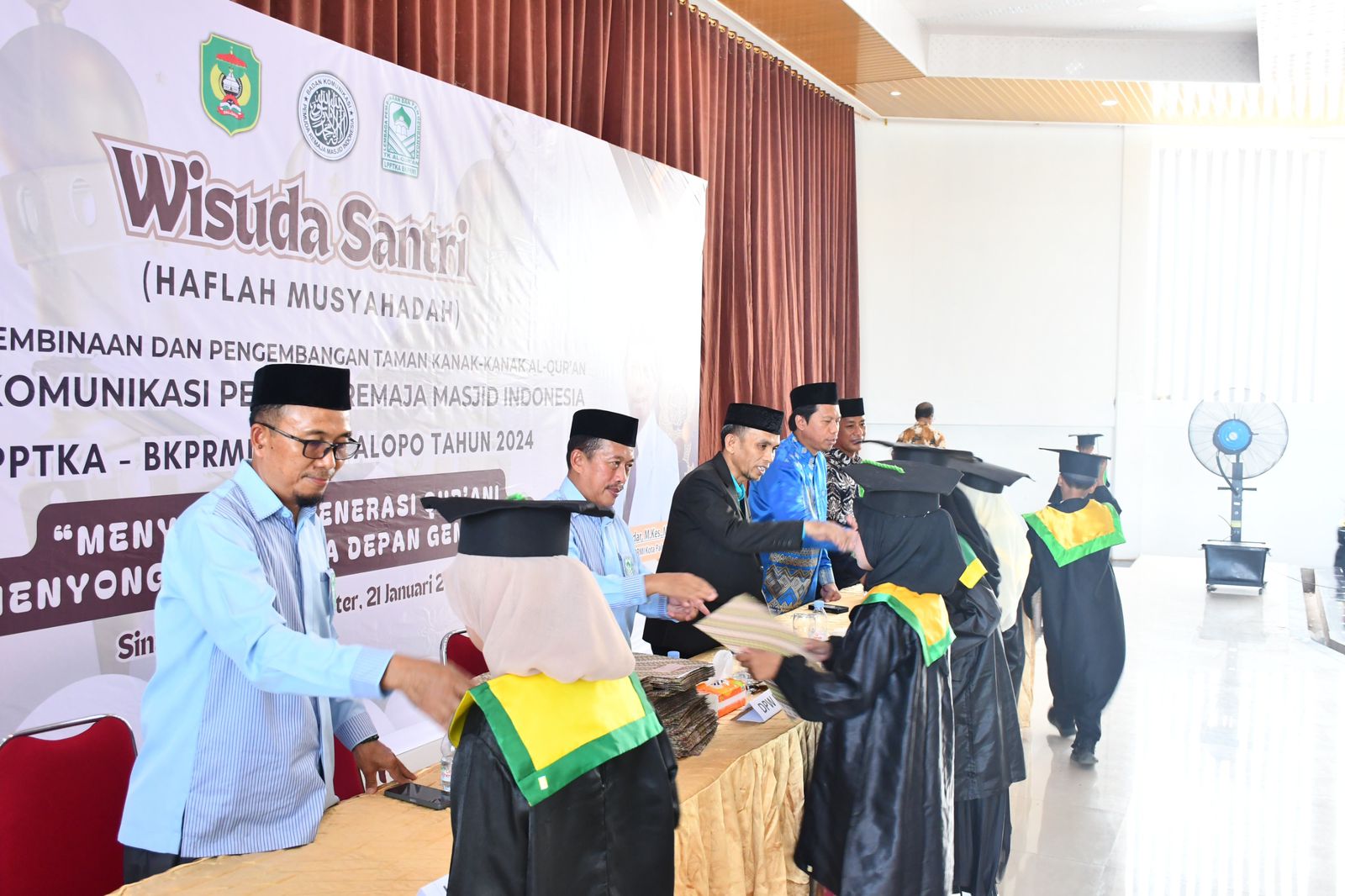 Wisuda Santri (Haflah Musyahadah) 2024 TKA/TPA Se-Kota Palopo