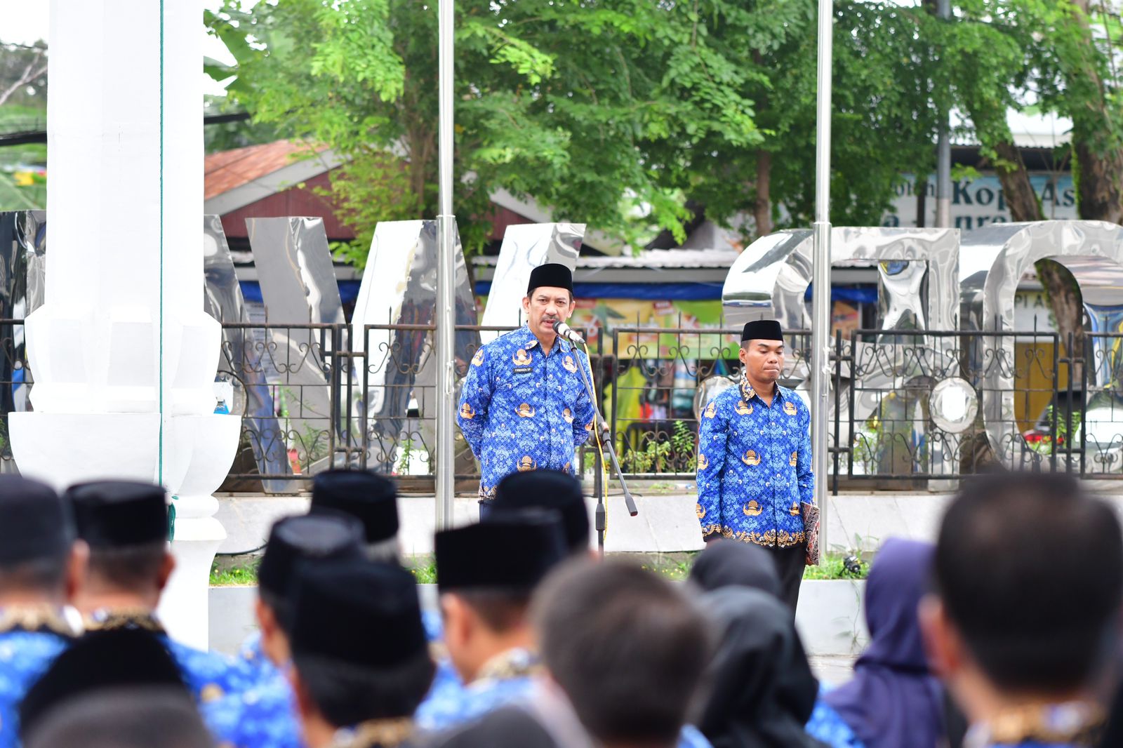 Upacara Hari Kesadaran Nasional, Sekda Ingatkan ASN Adalah Pelayan Masyarakat