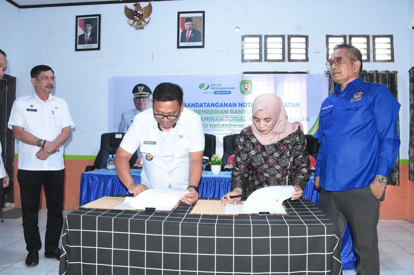 Peduli Nelayan, Pj Wali Kota Teken MoU Dengan BPJS Ketenagakerjaan