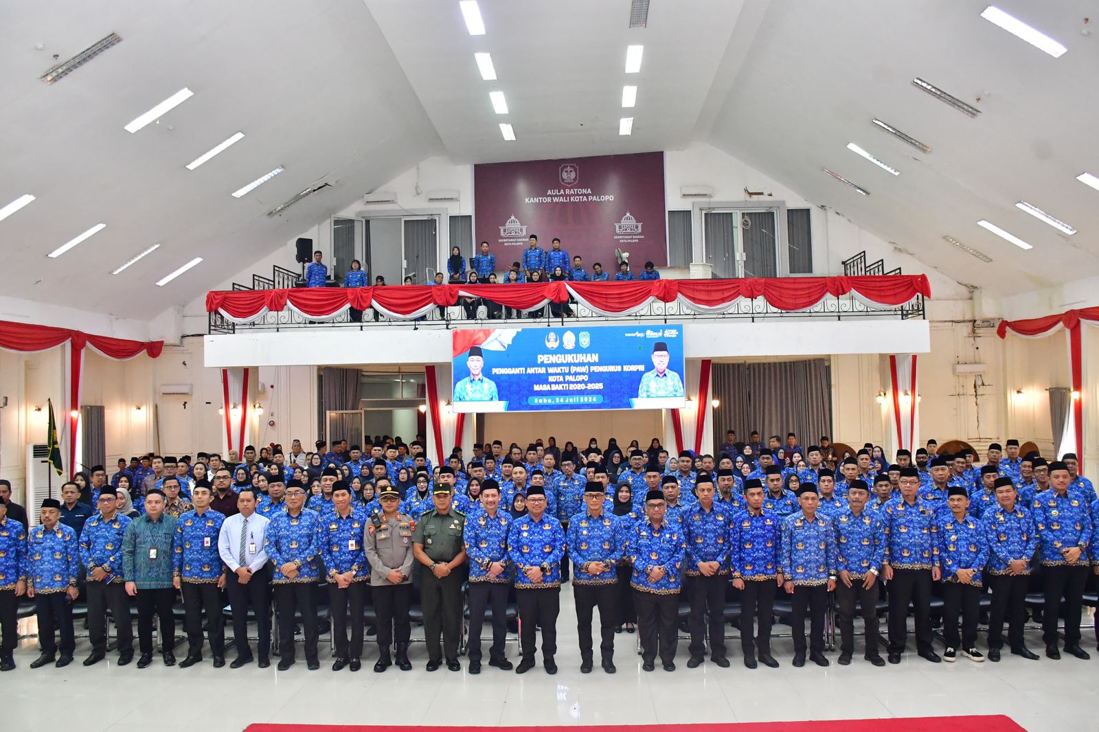 Pengukuhan PAW Pengurus Korpri Kota Palopo