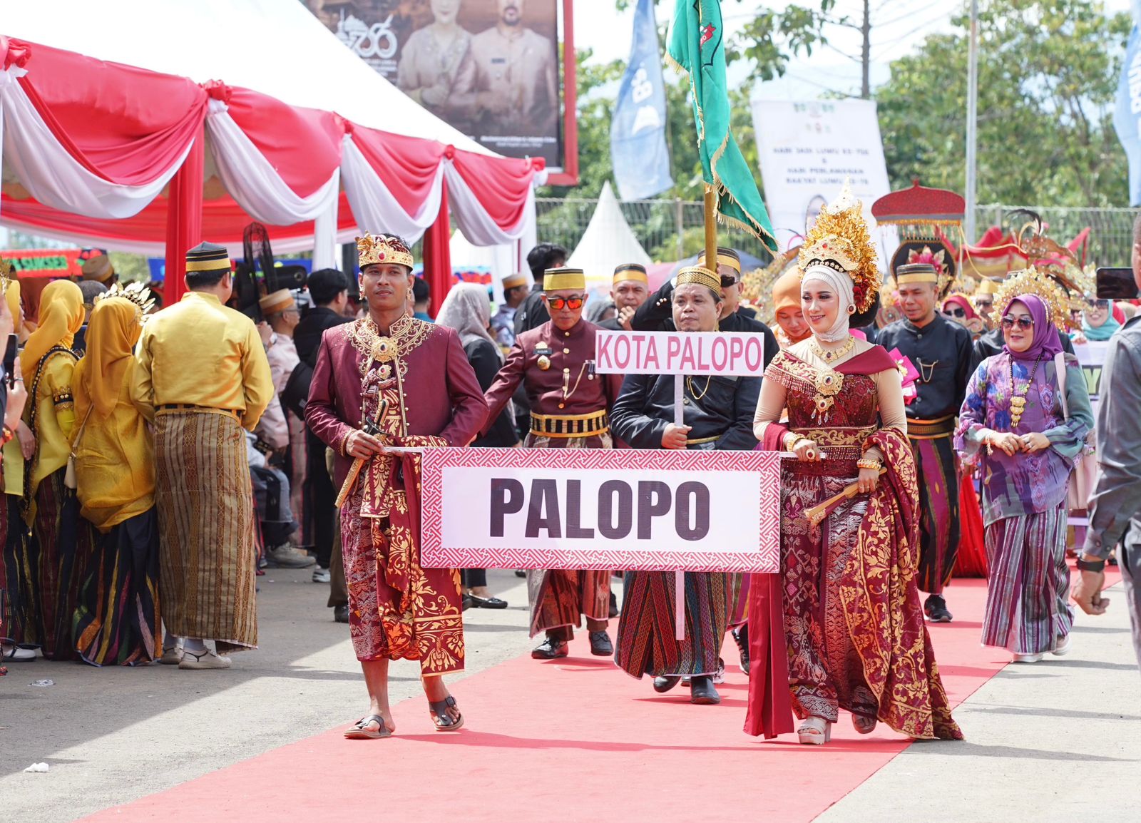 Puncak Peringatan Hari Jadi Luwu Ke- 756, dan Hari Perlawanan Rakyat Luwu Ke-78