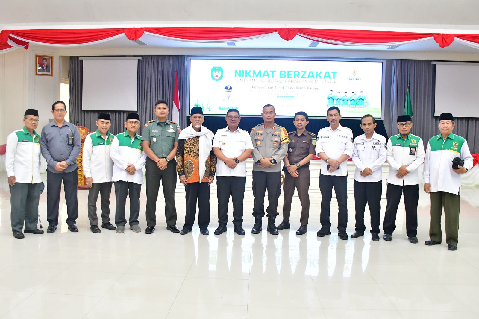 Serah Terima Zakat Fitrah: Semoga Kembali Fitrah