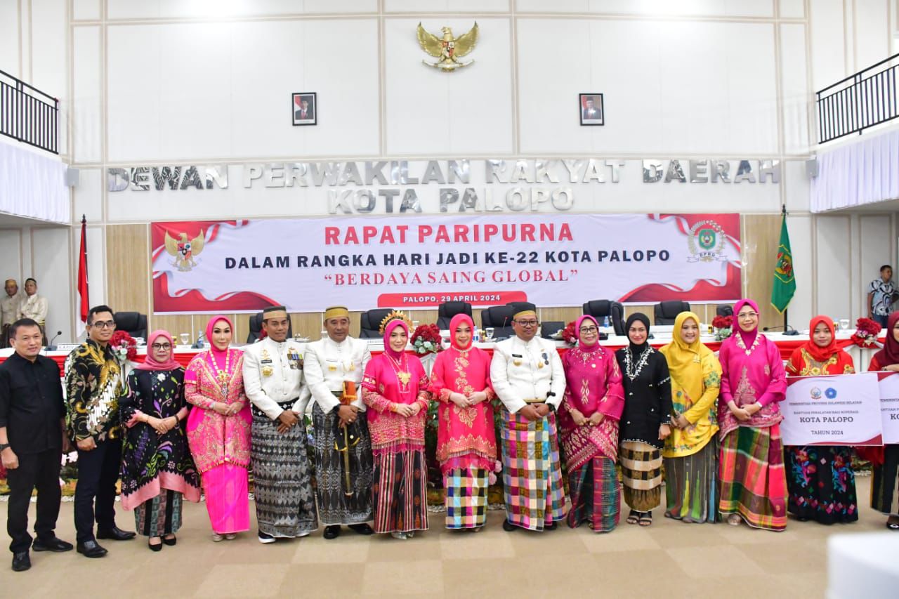 Rapat Paripurna Peringatan Hari Jadi Kota Palopo Ke-22