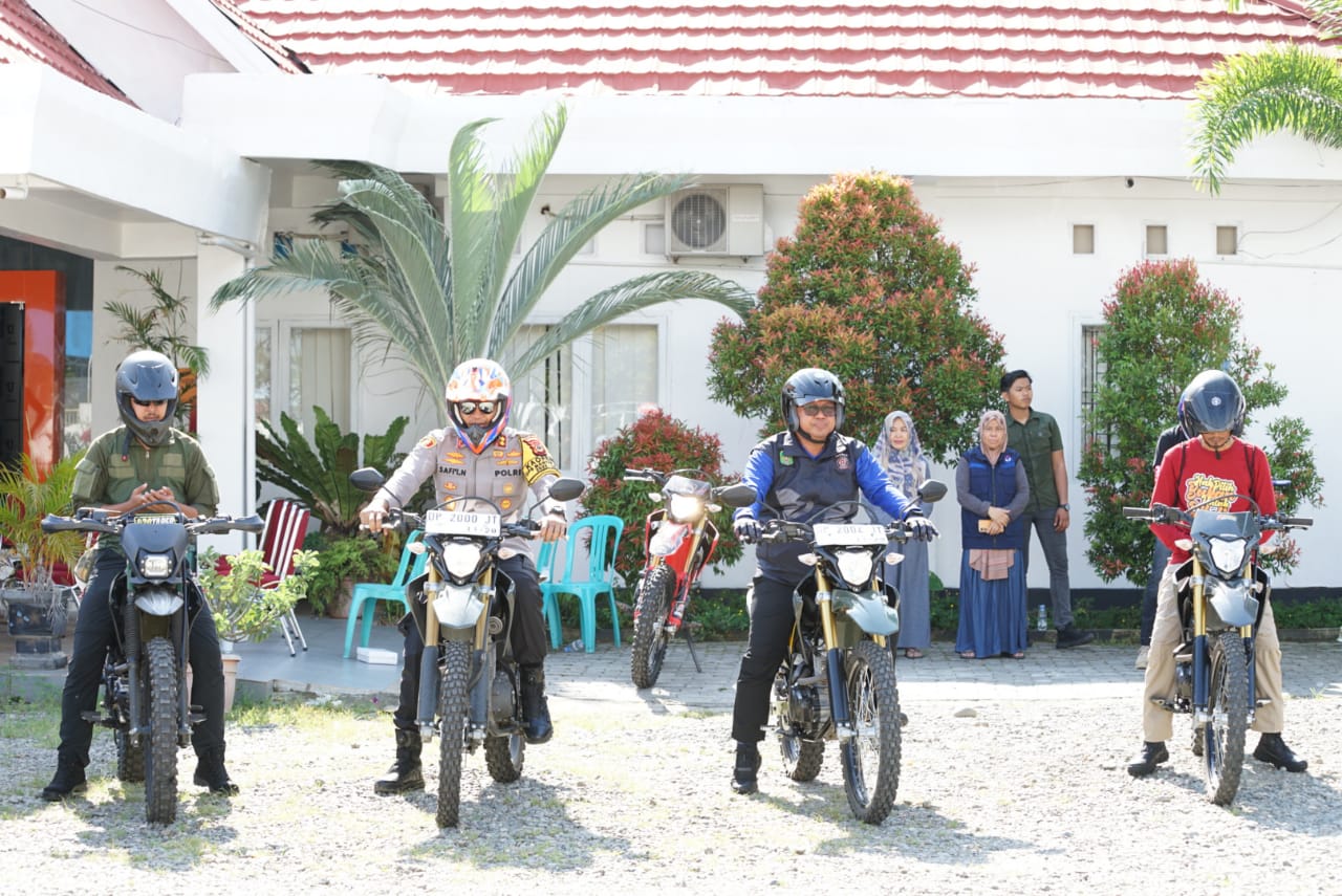 Monitoring Persiapan Distribusi Logistik Daerah Tandung Kelurahan Peta