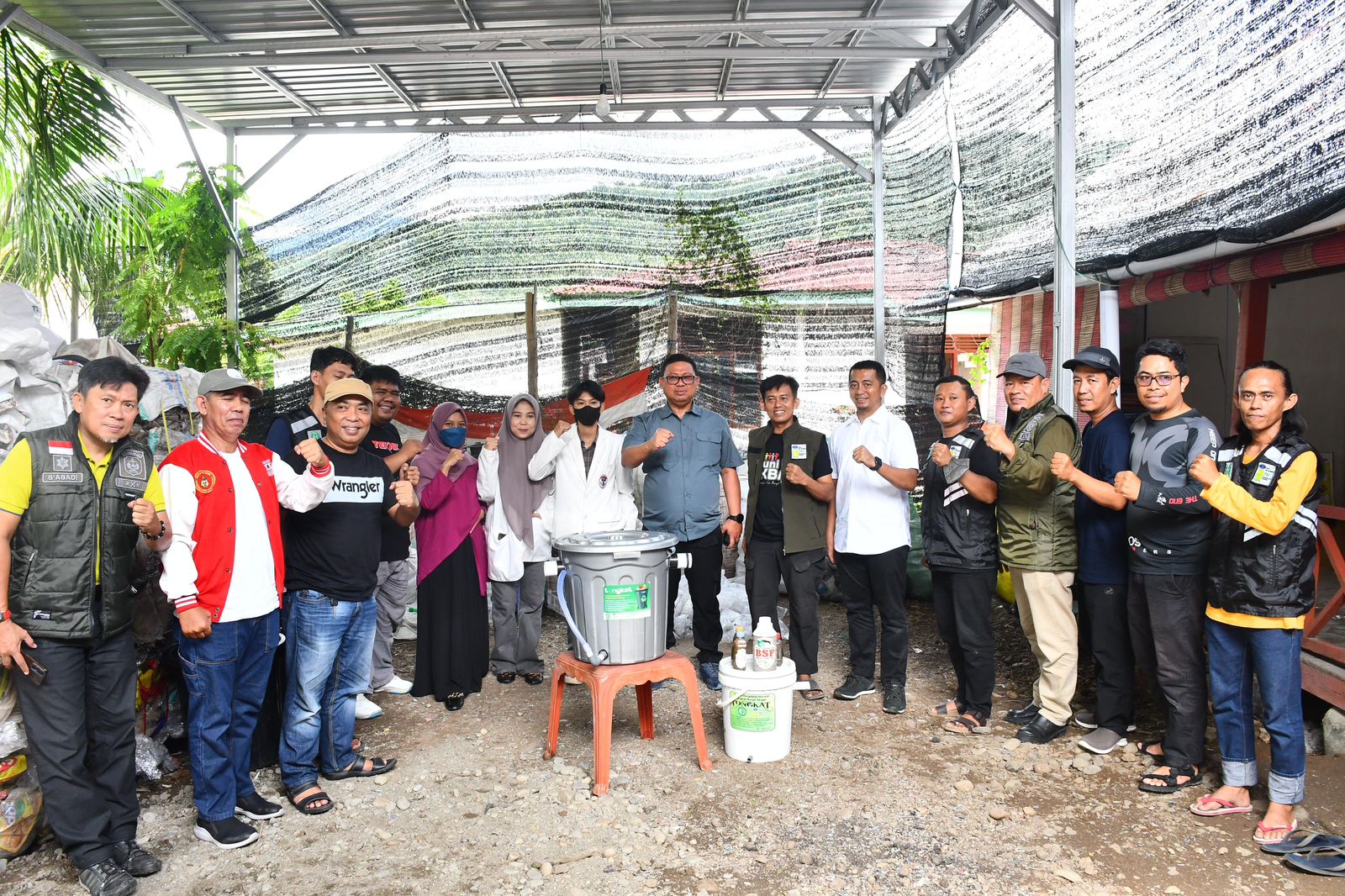 Efektif Kelola Sampah, Pj Wali Kota Kunjungi Bank Sampah Baruga YBS
