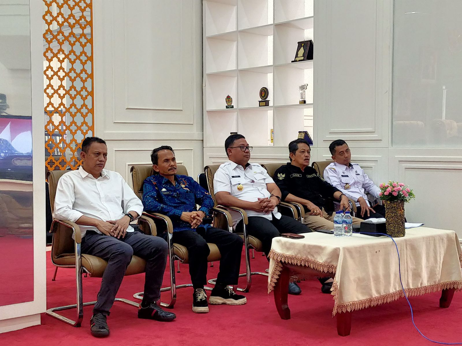 Pj Wali Kota Palopo Ikuti Rakornas Wasin 2024 Secara Virtual