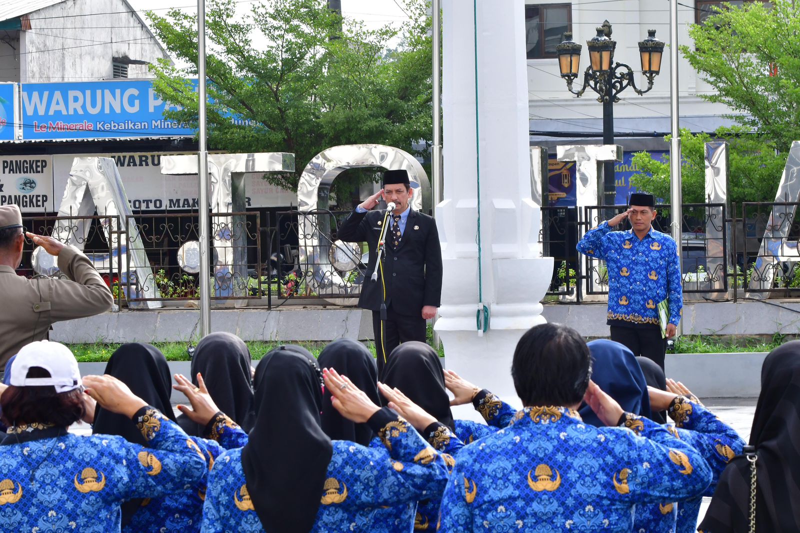 Sekda Kota Palopo Pimpin Upacara Peringatan Hari Otonomi Daerah XXVIII Tahun 2024