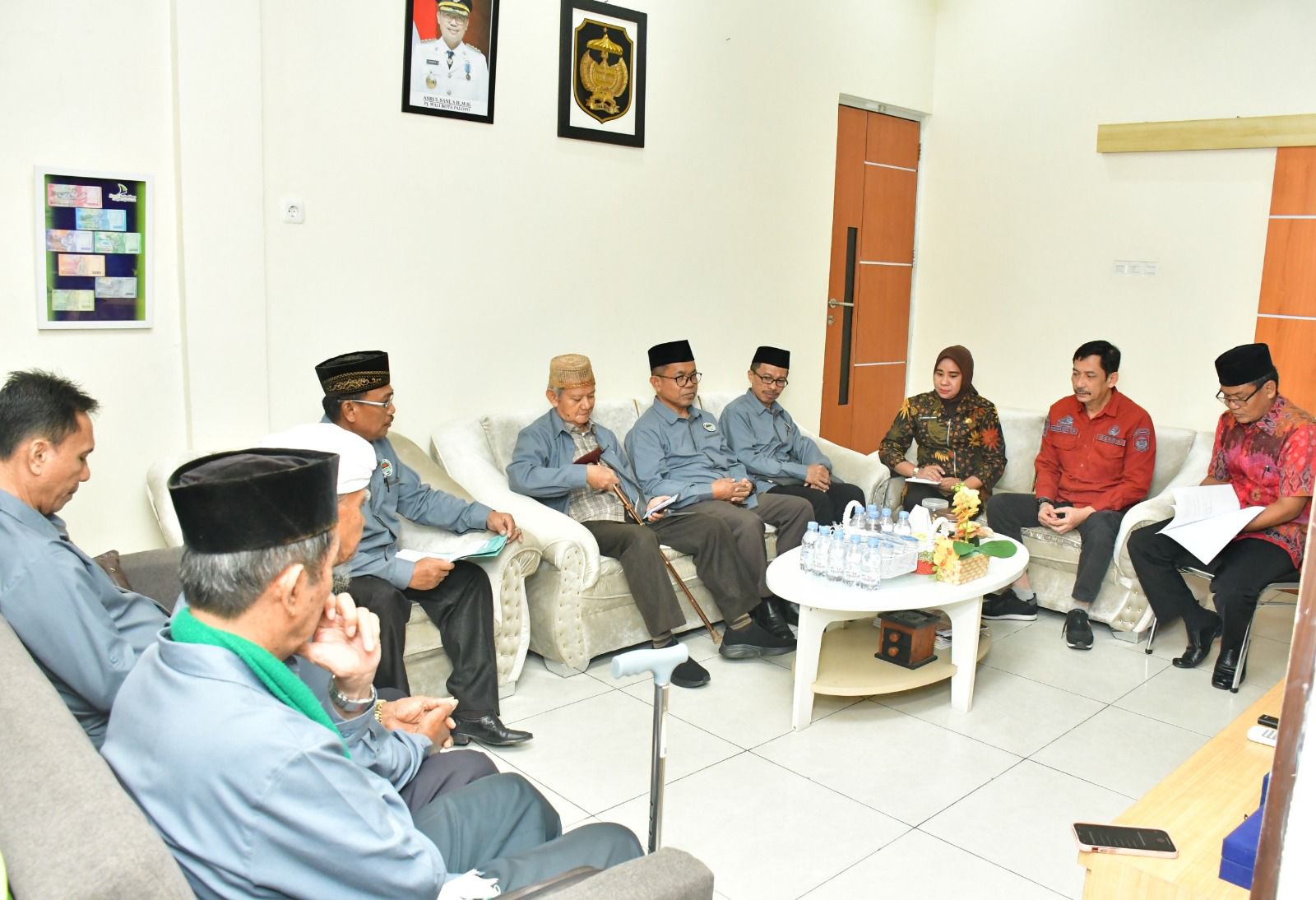 Sekda Kota Palopo Terima Kunjungan Silaturahmi Forum Kerukunan Umat Beragama