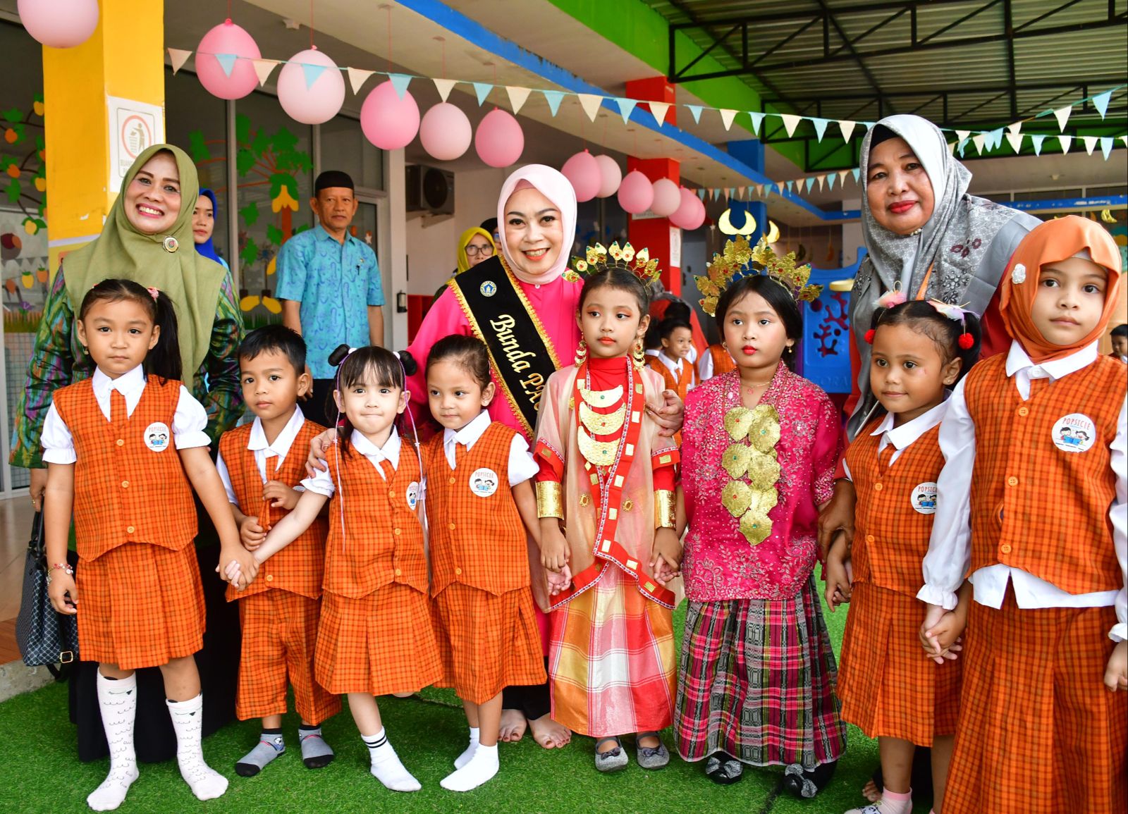 Beri Motivasi, Bunda PAUD Palopo Kunjungi 3 TK