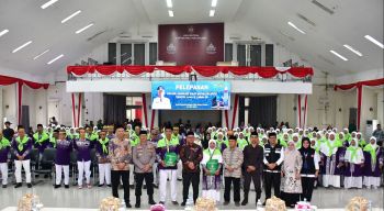 Lepas Keberangkatan Jamaah Calon Haji Kota Palopo, Ini Pesan Pj Wali Kota