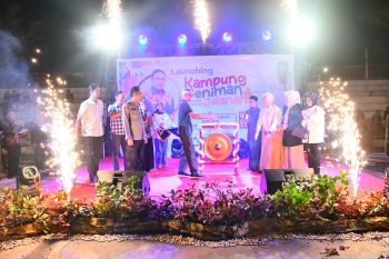 Launching Kampung Seniman Jalanan, Wadah Aspirasi dan Kreativitas Seni