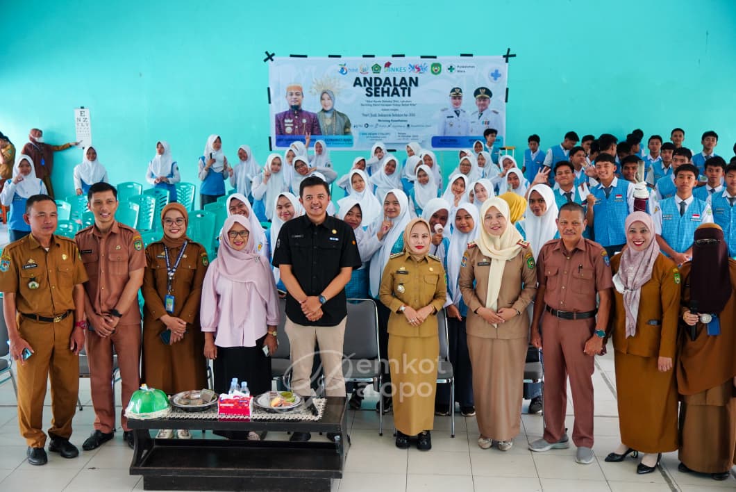 Wali Kota Palopo hadiri Skrining Kesehatan di Smanet Palopo