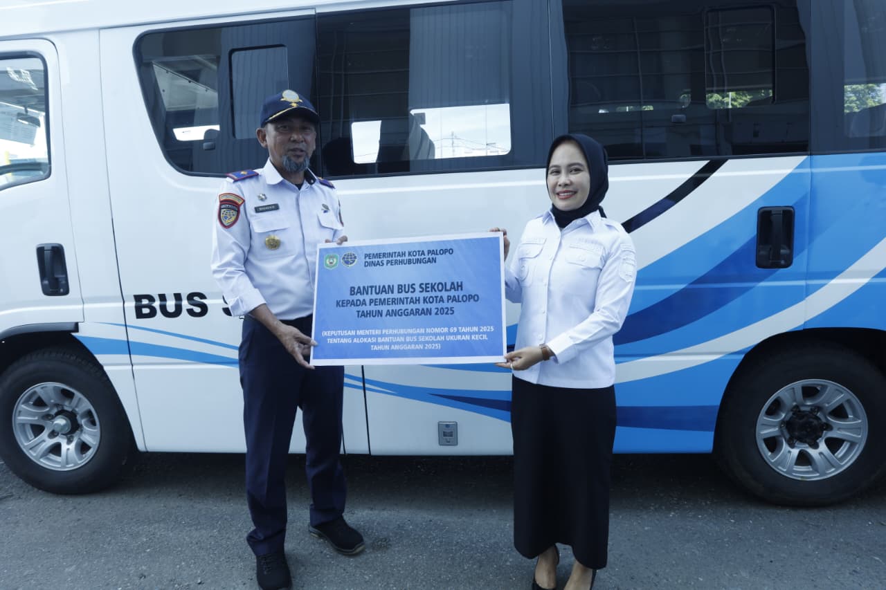 Pemkot Palopo menerima Tambahan Satu Unit Bus Sekolah Rakyat