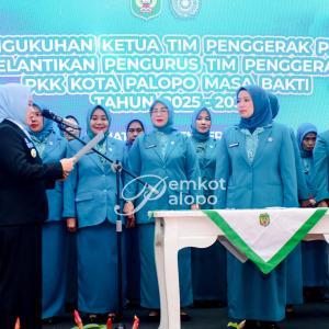 wali-kota-palopo-kukuhkan-ketua-tp-pkk-kota-palopo-sekaligus-launching-oke-sappo