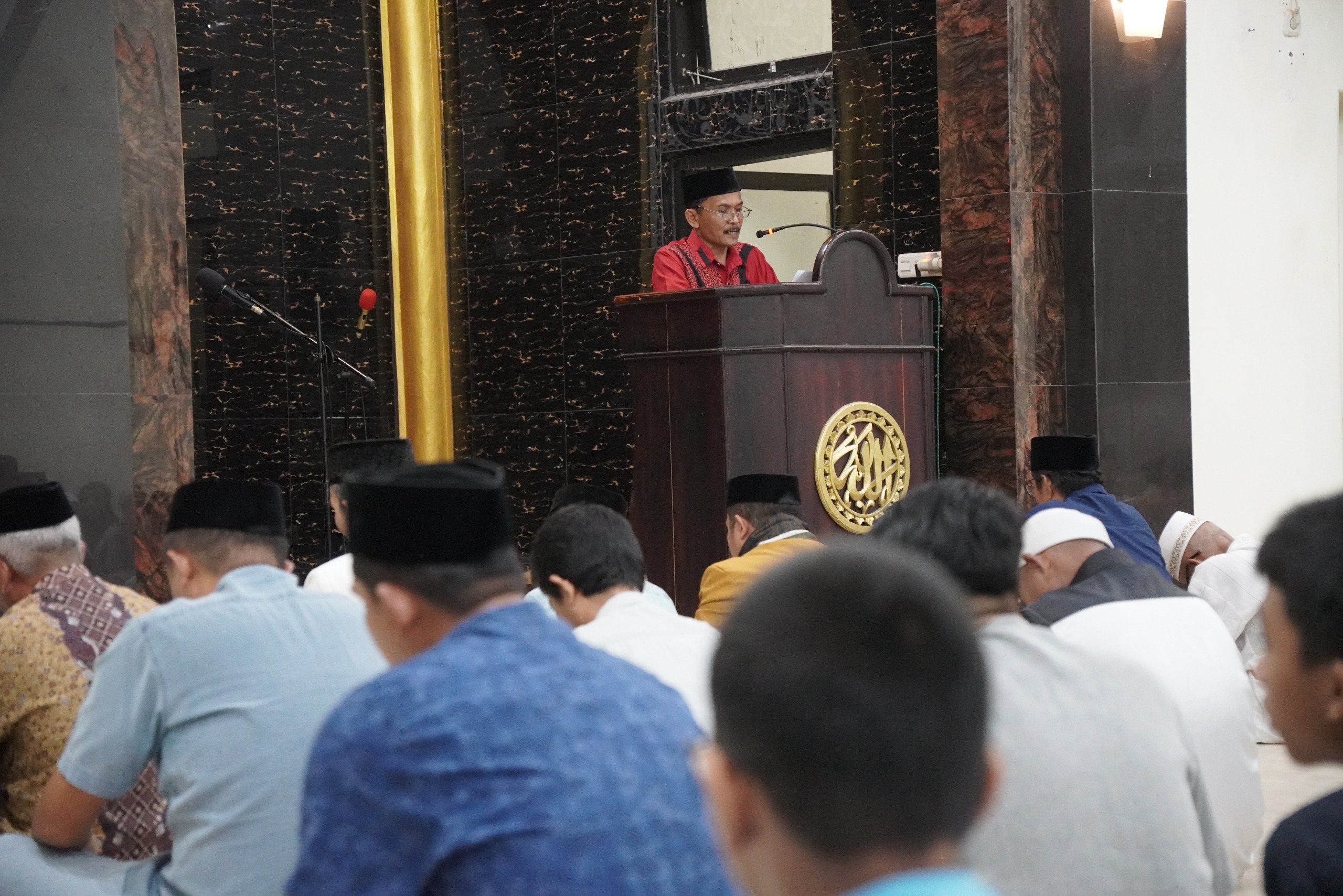 Safari Ramadhan Masjid Istiqomah Mungkajang, Inspektur Inspektorat Sampaikan Beberapa Hal
