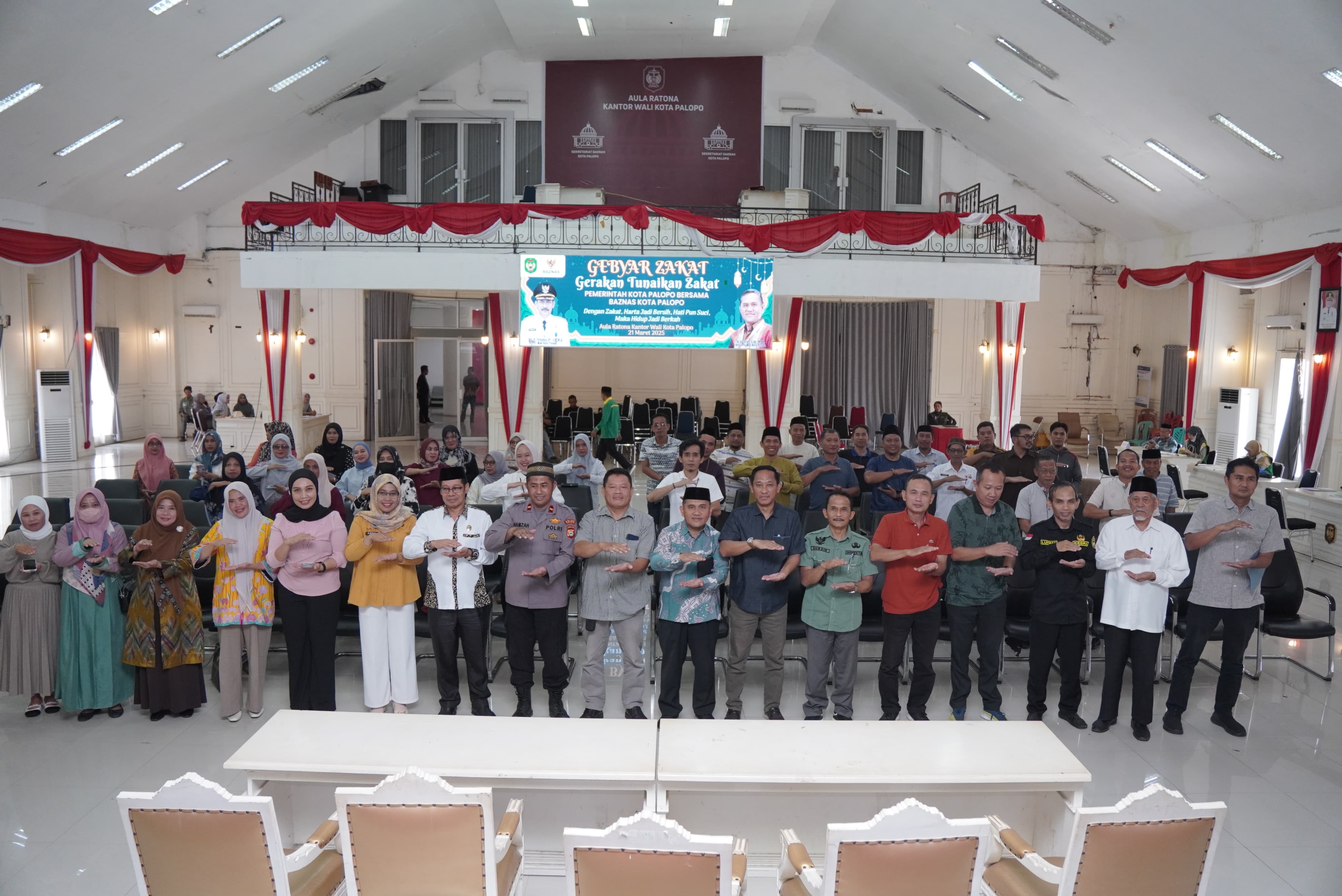 Gebyar Zakat, Baznas Tetapkan Nilai Zakat Fitrah dan Fidyah 2025