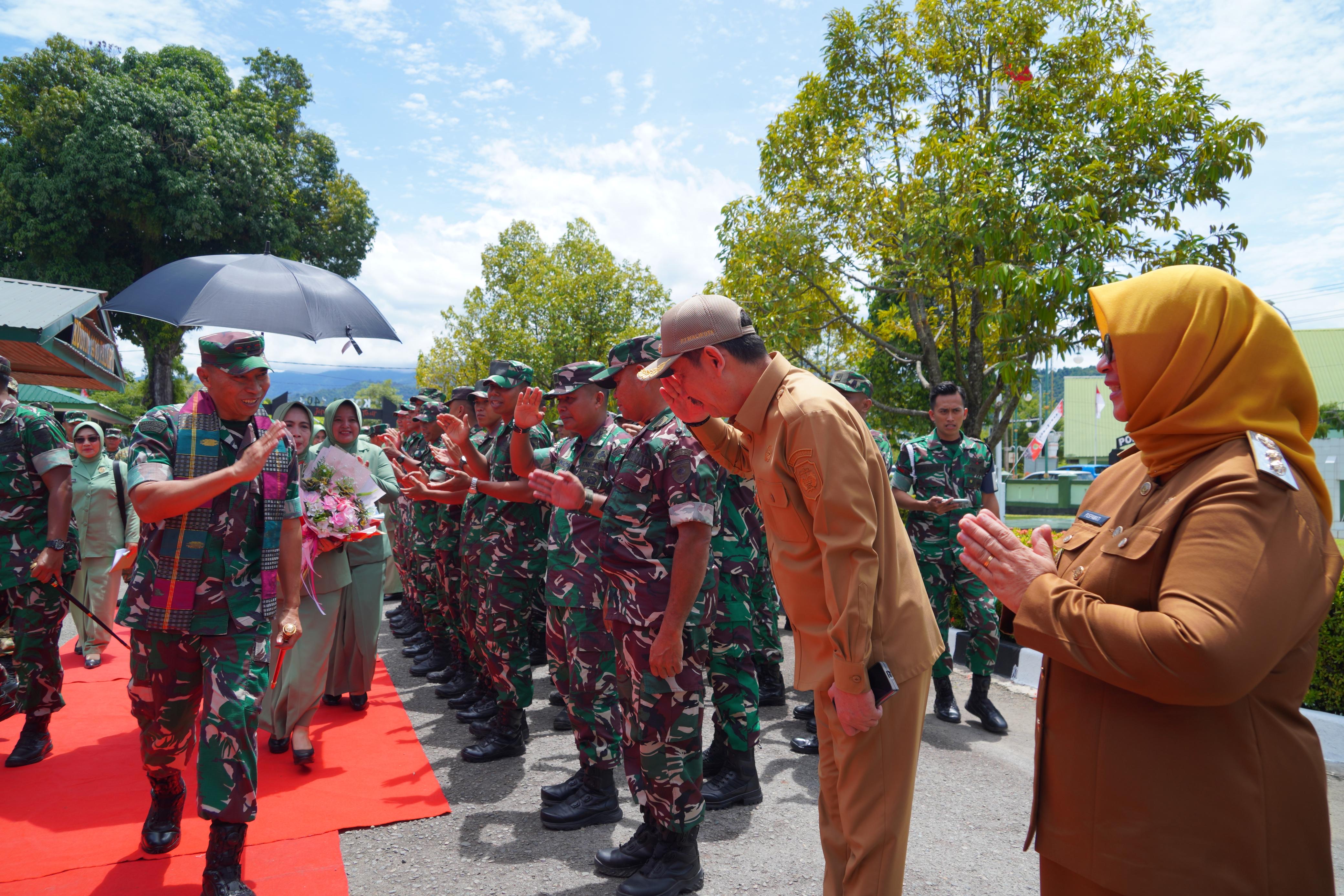 Pj Wali Kota Palopo Sambut Kunker Pangdam XIV Hasanuddin, Siap Dukung Program Prioritas
