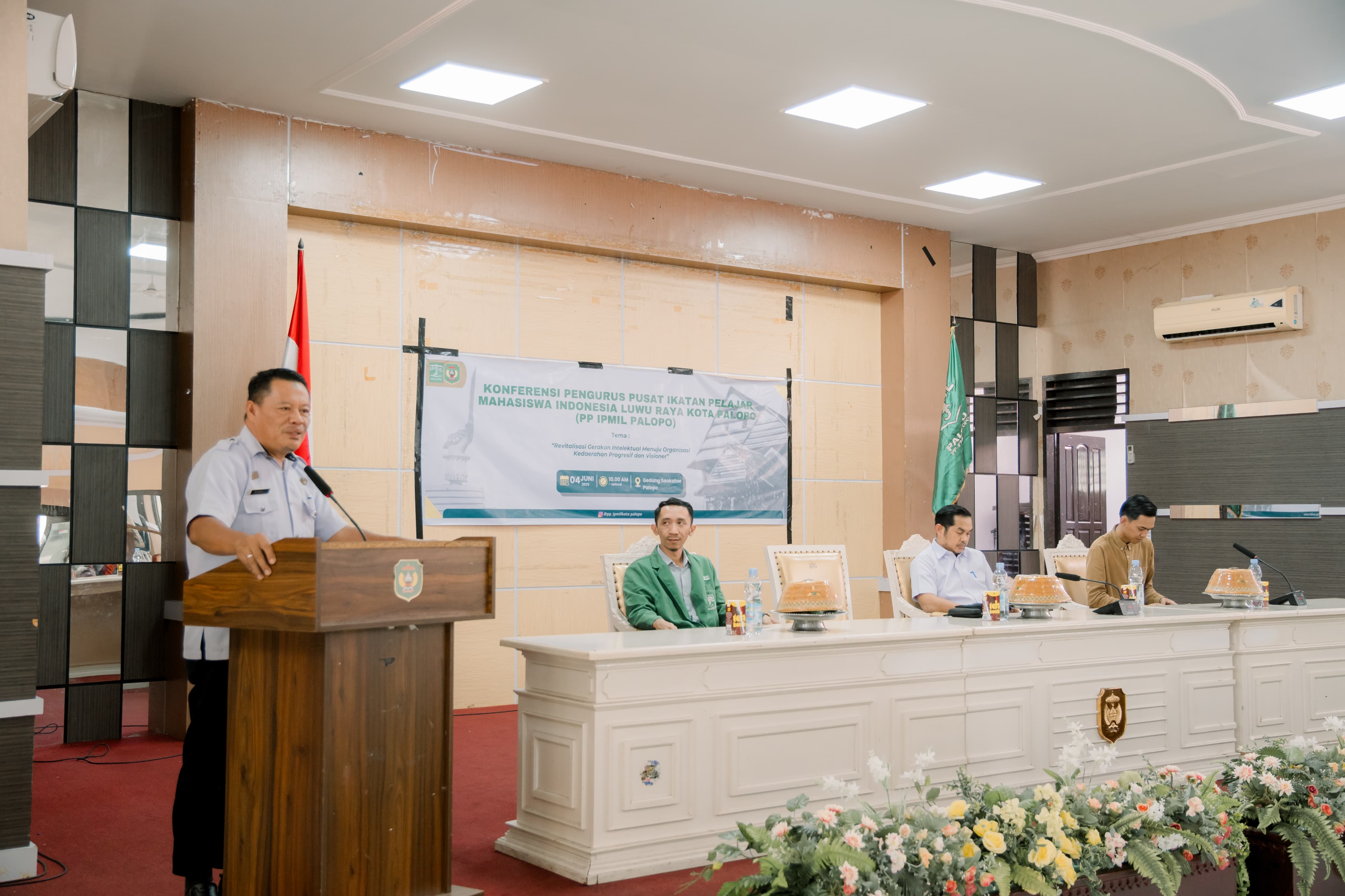 Konferensi PP IPMIL Palopo, Pemkot Palopo Ajak Mahasiswa Berkontribusi untuk Pembangunan Kota