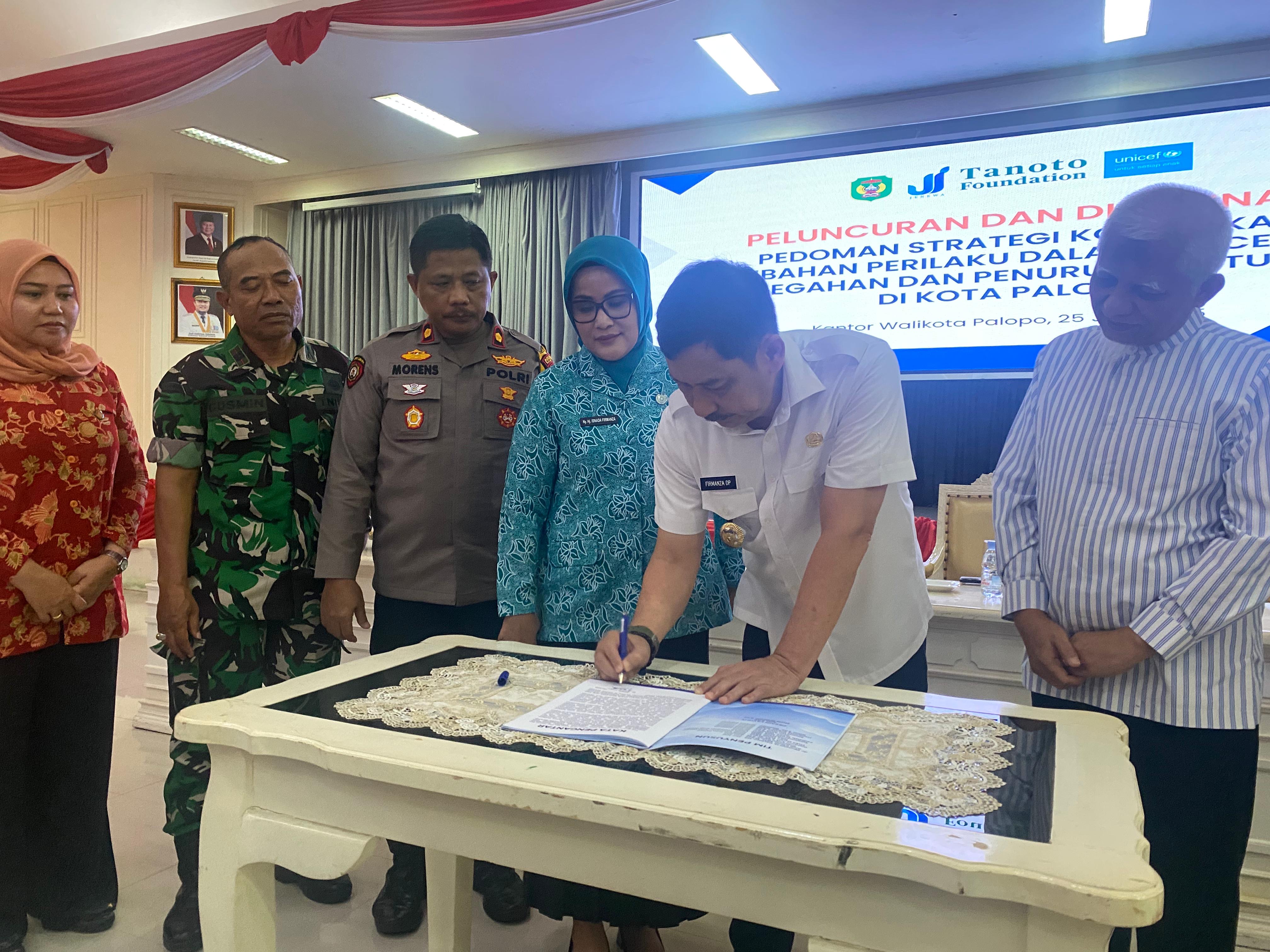 Pemkot Palopo Luncurkan Pedoman Strategi KPP Percepatan Pencegahan dan Penurunan Stunting