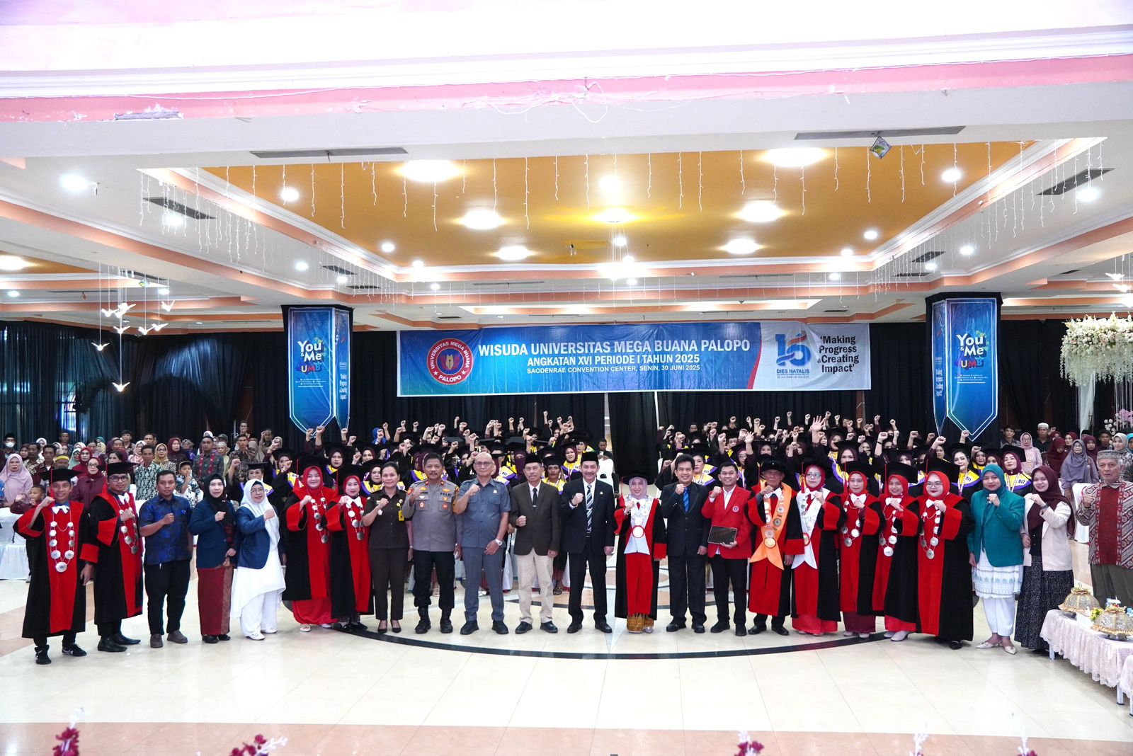 Hadiri Wisuda UMB, Pj Wali Kota Apresiasi Seluruh Civitas Akademika