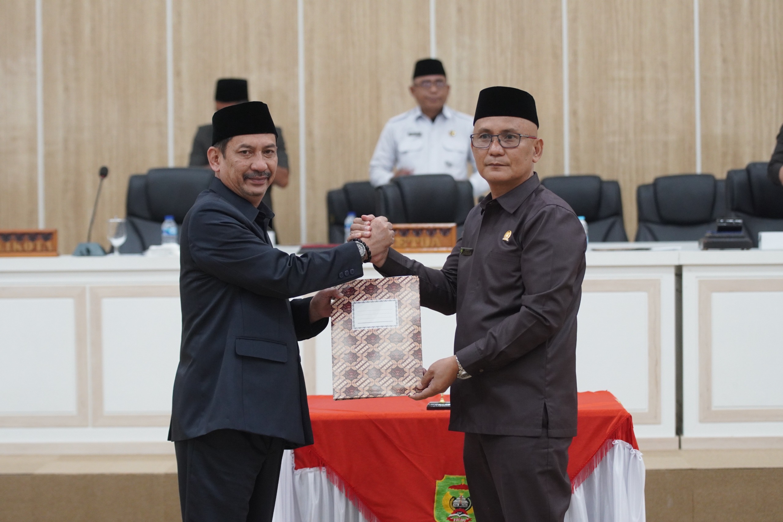 Pj Wali Kota Hadiri Rapat Paripurna Terkait 2 Agenda