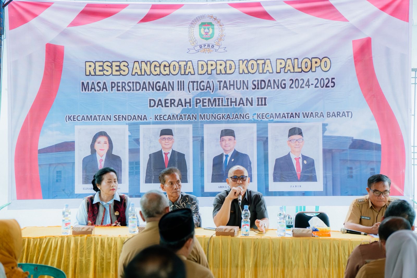 Reses di Wara Barat, Ketua DPRD Palopo : Terima Kasih Telah Bersama Menyukseskan PSU