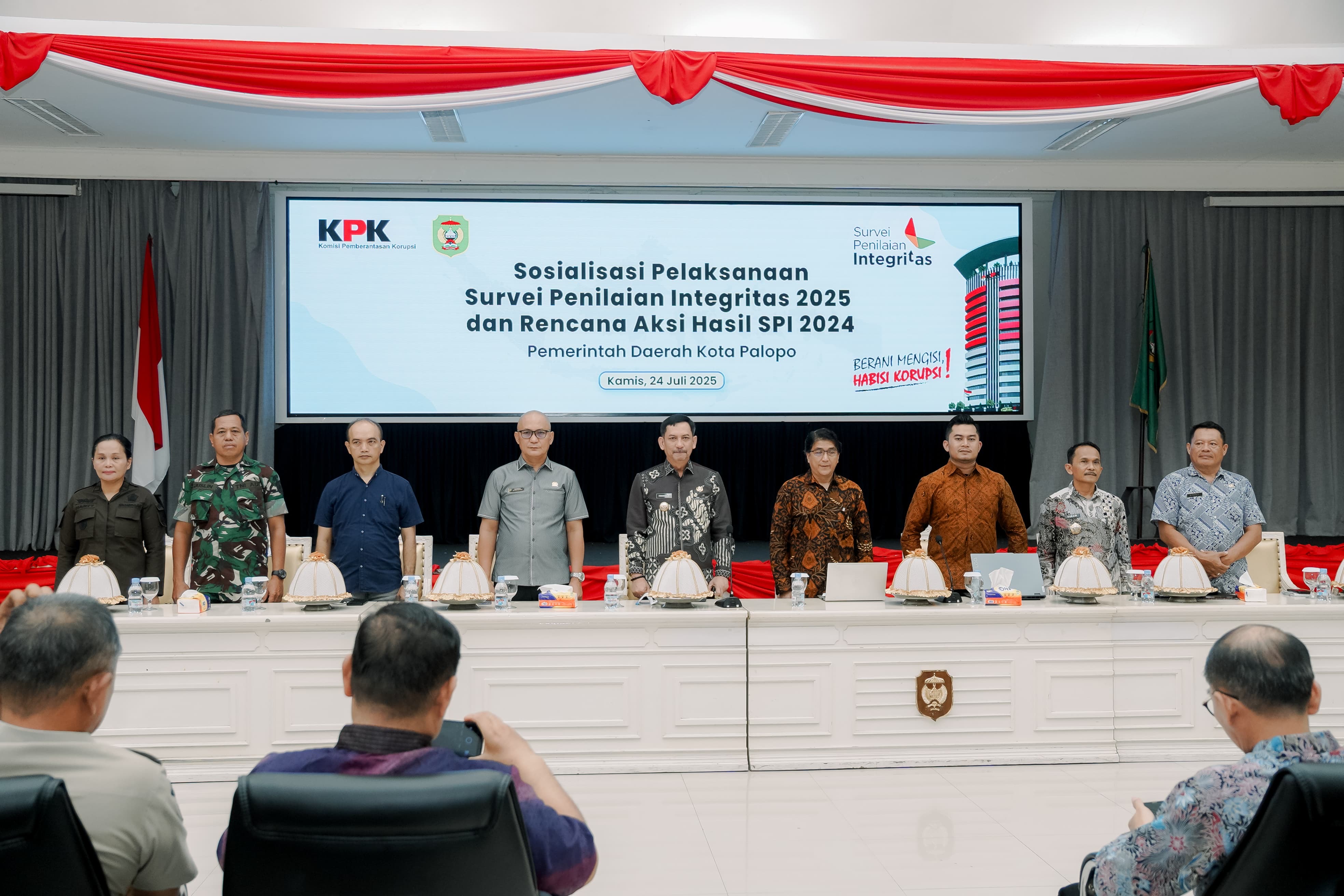 Pj Wali Kota Sambut Baik Sosialisasi Penilaian Integritas dan Rencana Aksi SPI di Pemkot Palopo