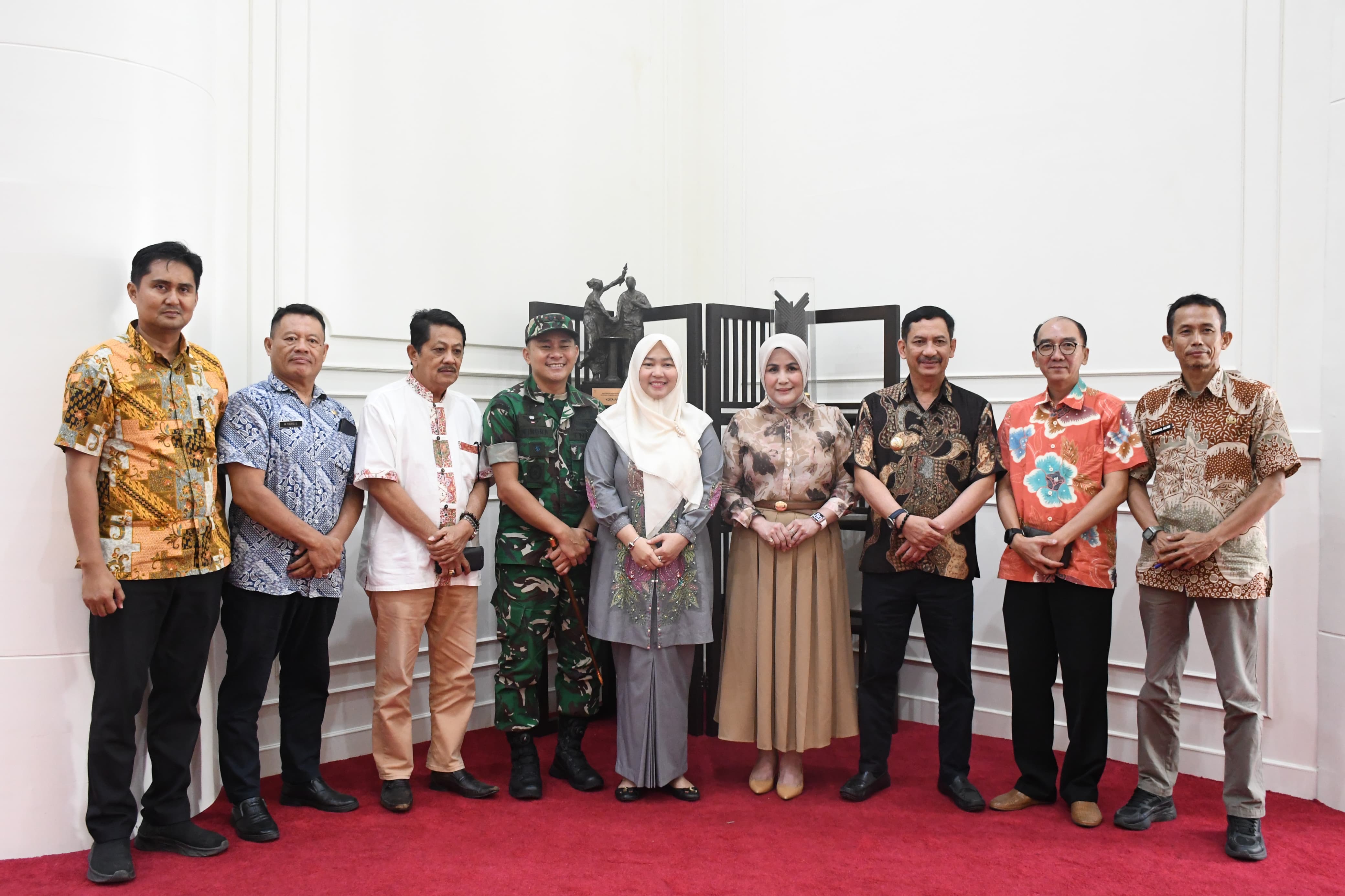 Silaturahmi Dandim 1403/Palopo Disambut Hangat Pj Wali Kota
