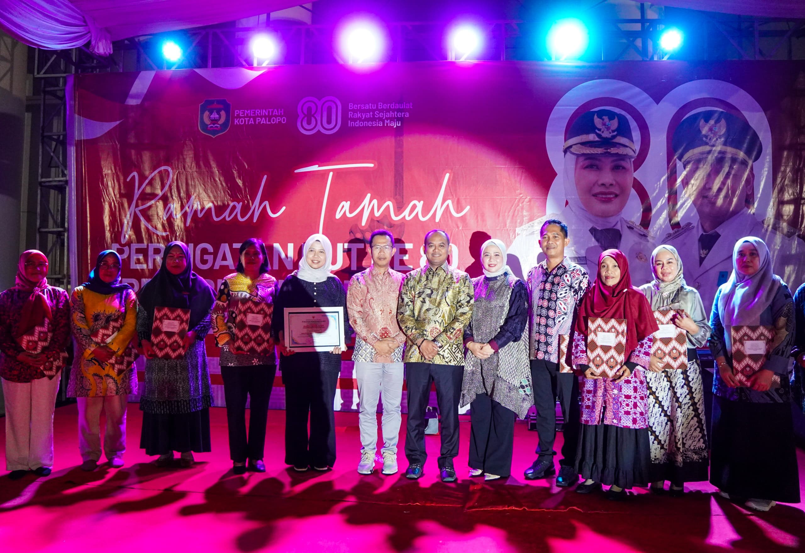 Semarak HUT ke-80 Kemerdekaan RI di Palopo Ditutup dengan Ramah Tamah