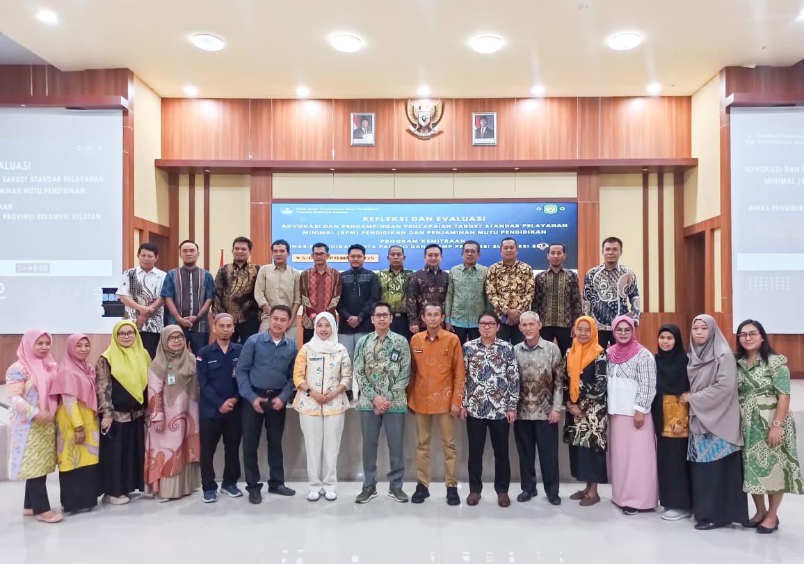 Staf Ahli Perekonomian membuka Refleksi Pencapaian Target SPM dan Mutu Pendidikan