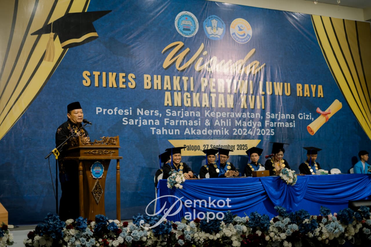 Staf Ahli Kesra hadiri Wisuda STIKES Bhakti Pertiwi Luwu Raya