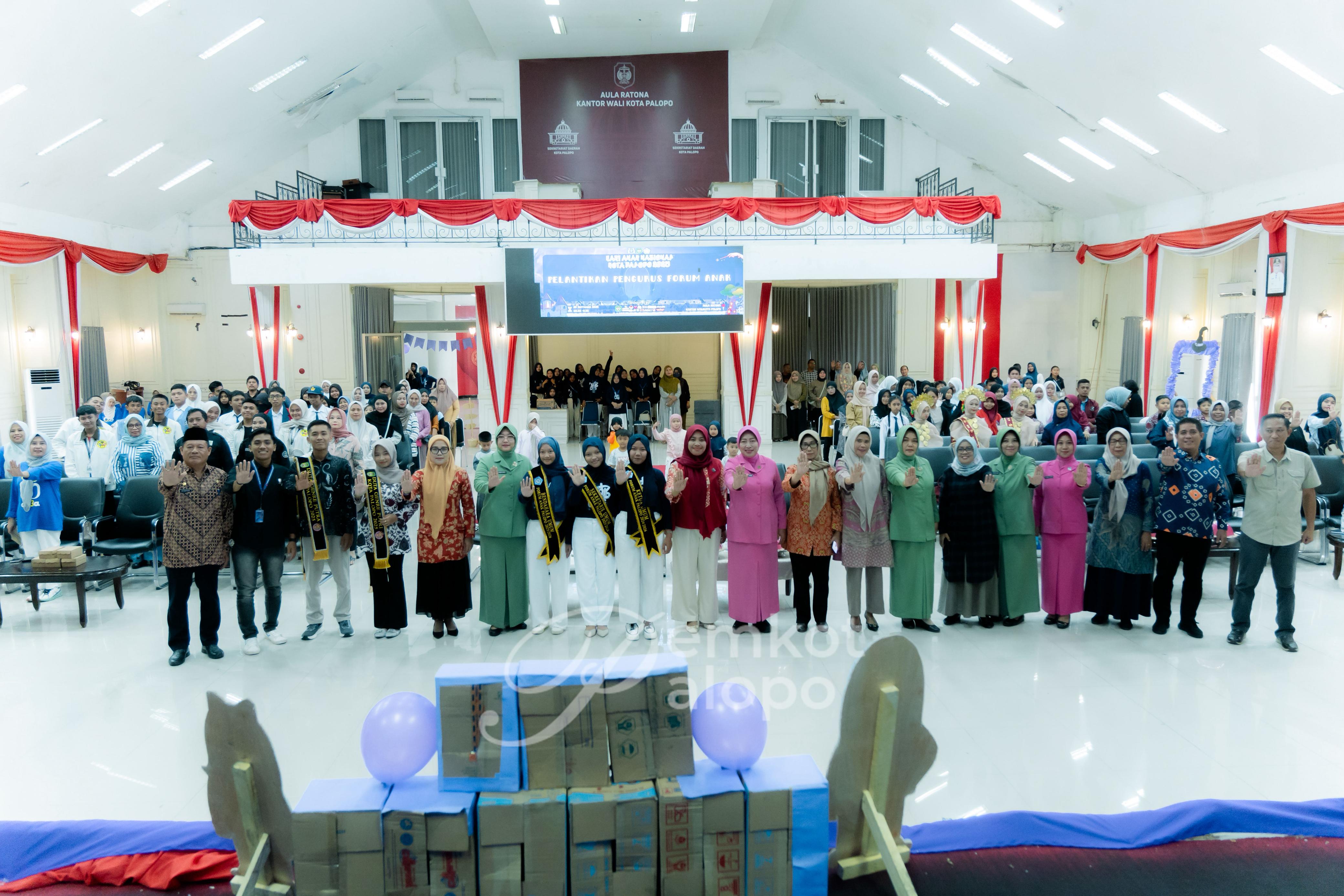 Pemkot Palopo menggelar Hari Anak Nasional