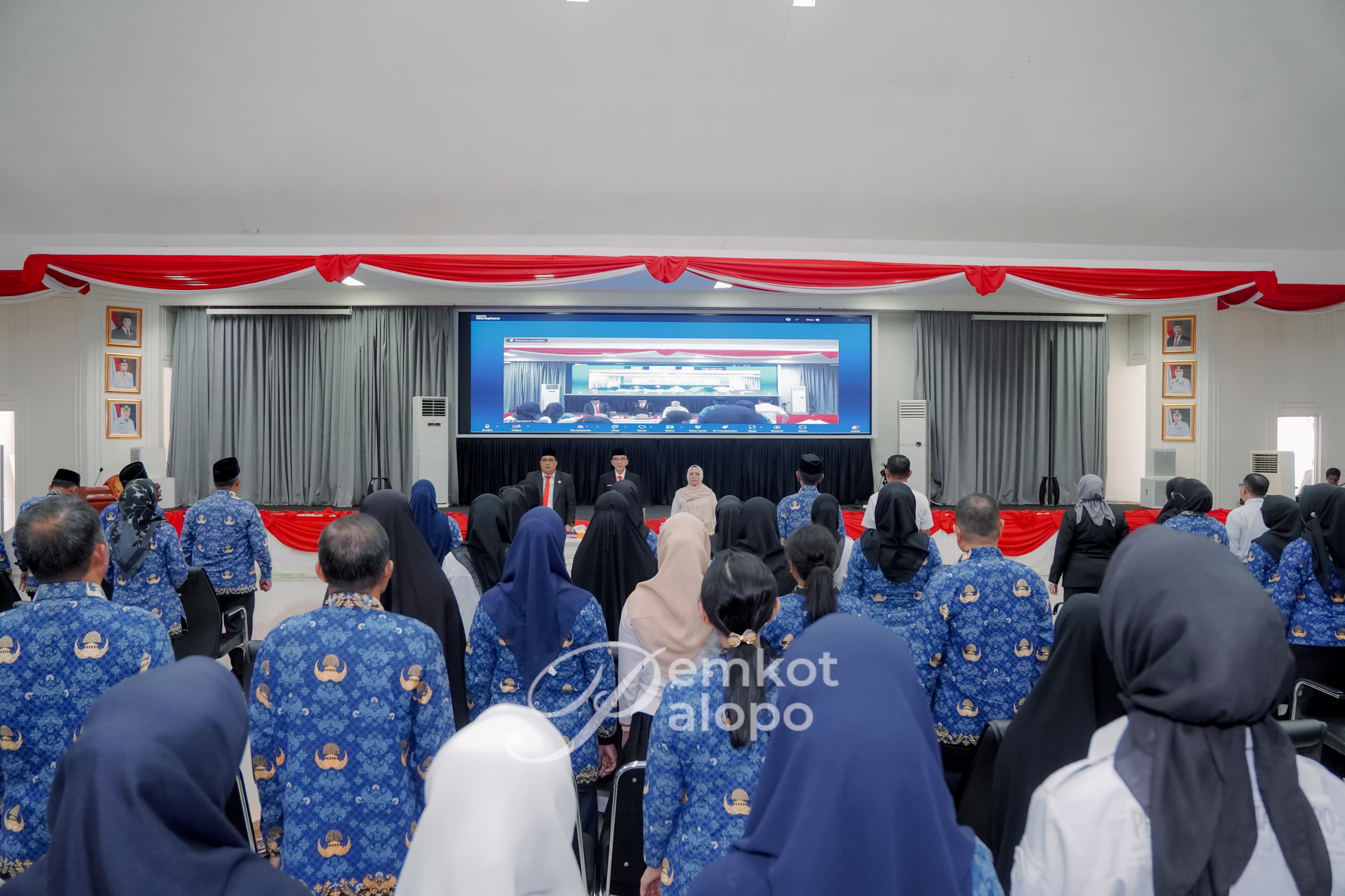 Pemkot Palopo mengikuti Sosialisasi Pakaian Dinas ASN