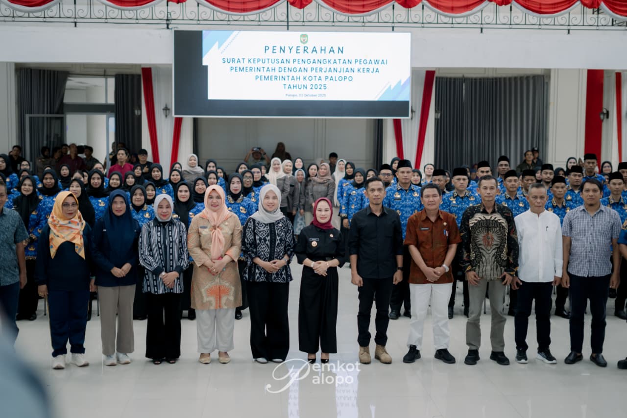 Pemkot Palopo Lantik PPPK, dihadiri Langsung oleh Wali Kota Palopo