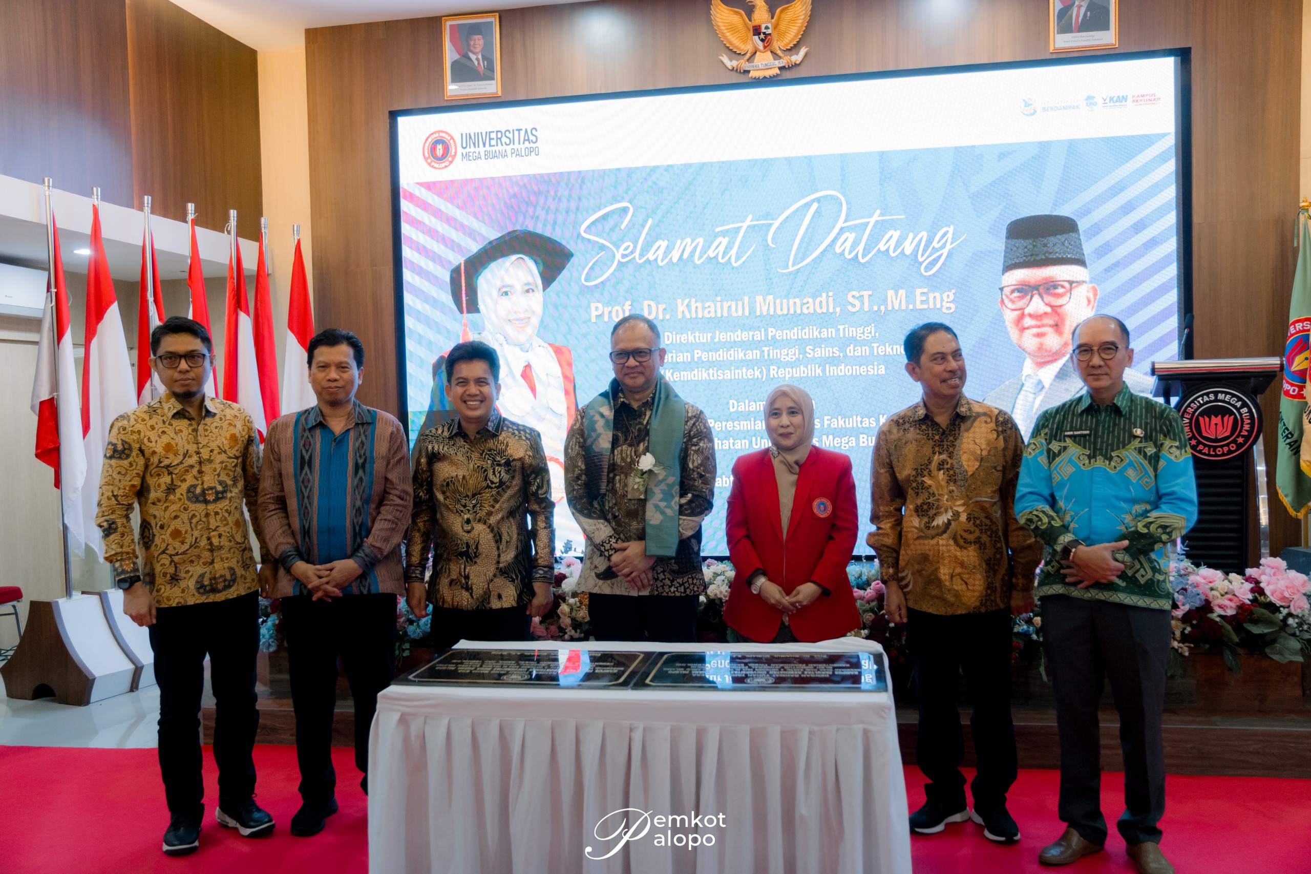 Staf Ahli Hukum menghadiri Peresmian Gedung Fakultas Kedokteran dan Kesehatan Univ. Mega Buana