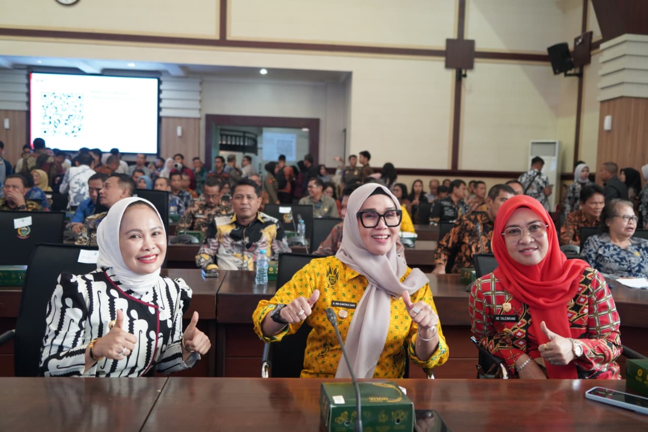 Wali Kota Palopo mengikuti Rakor Pemberantasan Korupsi di Makassar