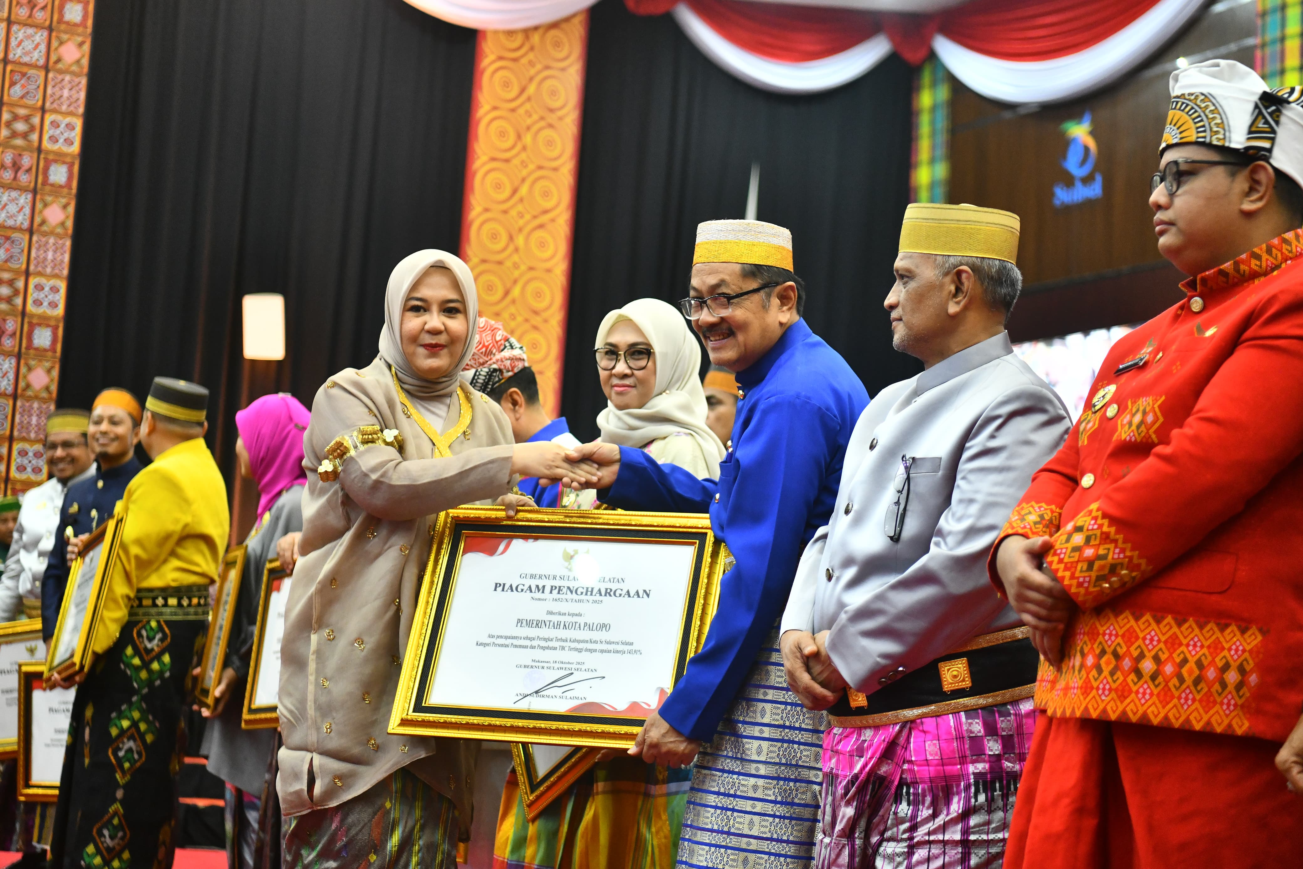 Asisten Perekonomian Hadiri HUT Sulsel ke-356