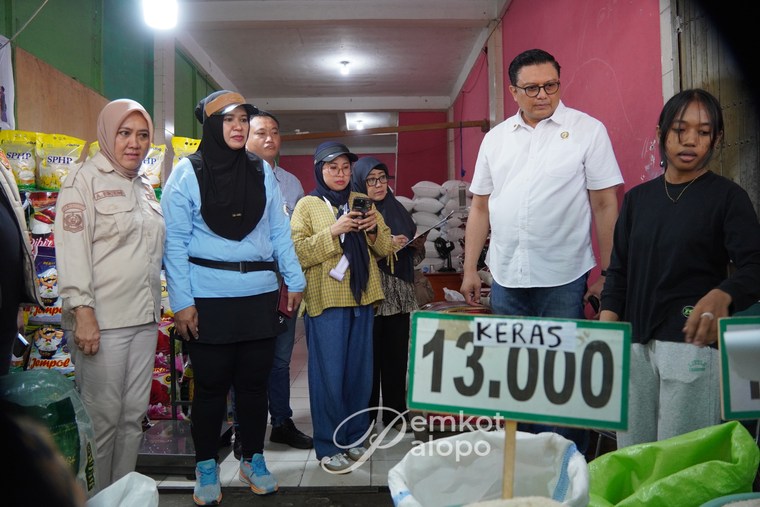 Badan Pangan Nasional RI sidak di PNP dan Pasar Andi Tadda