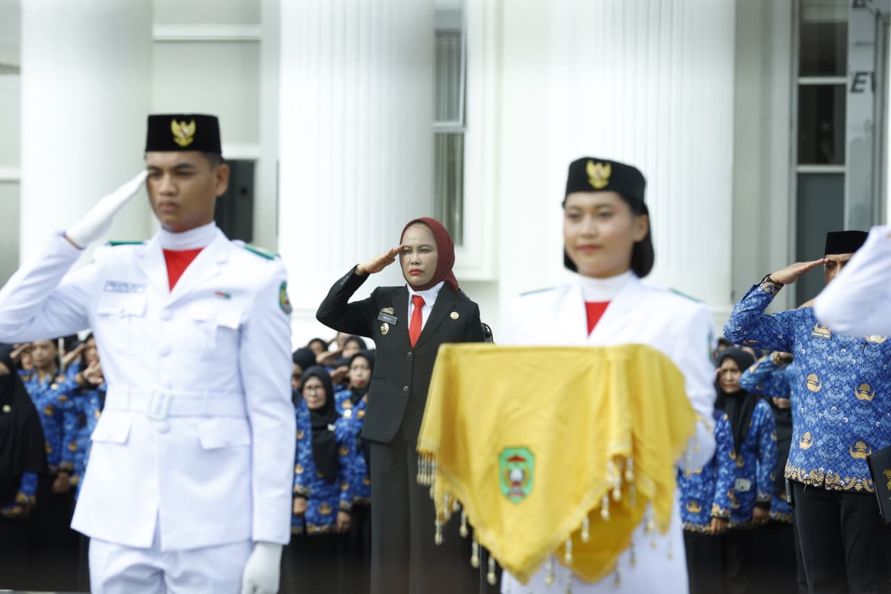 Pimpin Upacara Peringatan Sumpah Pemuda, Wali Kota Palopo sampaikan Sambutan Seragam Kemenpora RI