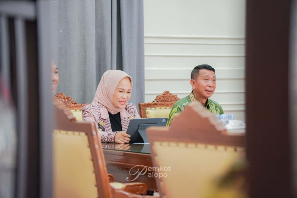 Wali Kota Palopo mengikuti Rakor Percepatan Pertumbuhan Ekonomi Tingkat Provinsi Sulawesi Selatan