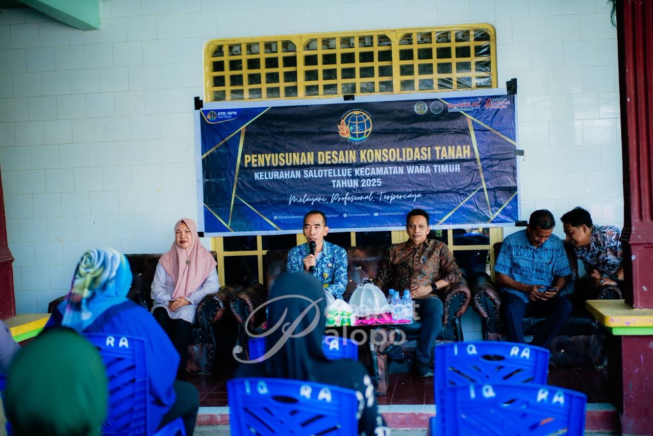 Asisten Pemerintahan menghadiri Musyawarah Rencana Penetapan Kavling dan Konsolidasi Tanah di Salotellue