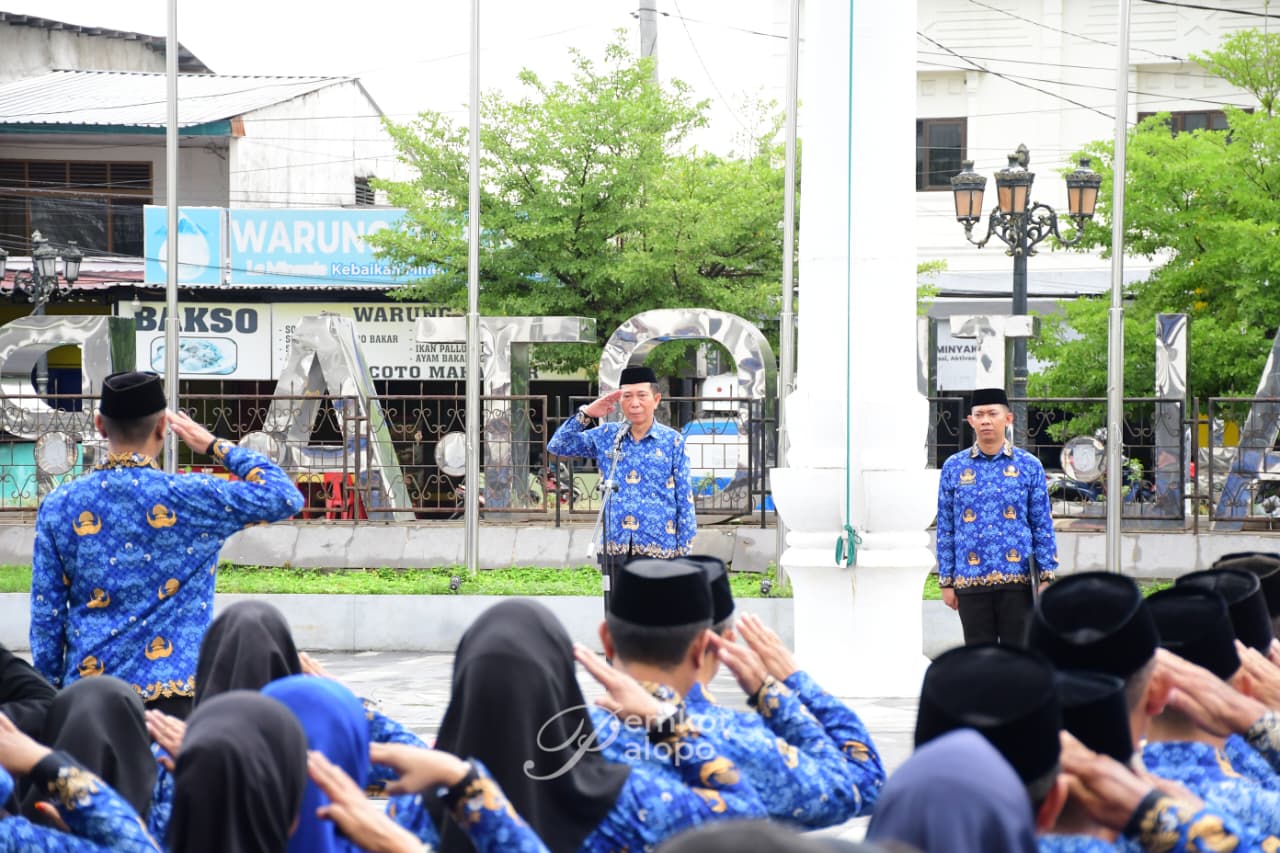 Plh. Sekda memimpin Upacara Hari Kesadaran Nasional