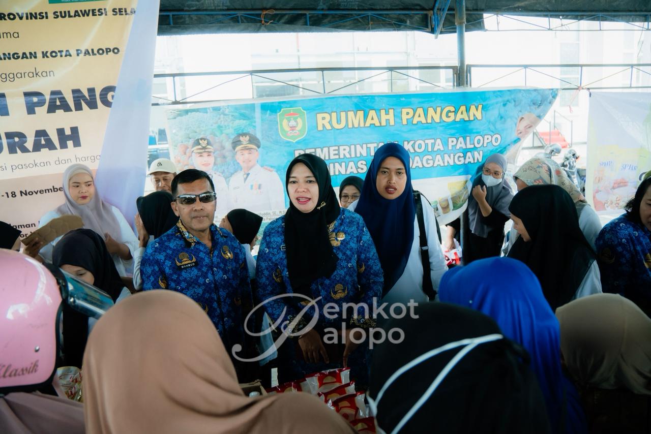 Dinas Ketahanan Pangan Kota Palopo kembali menggelar Gerakan Pangan Murah